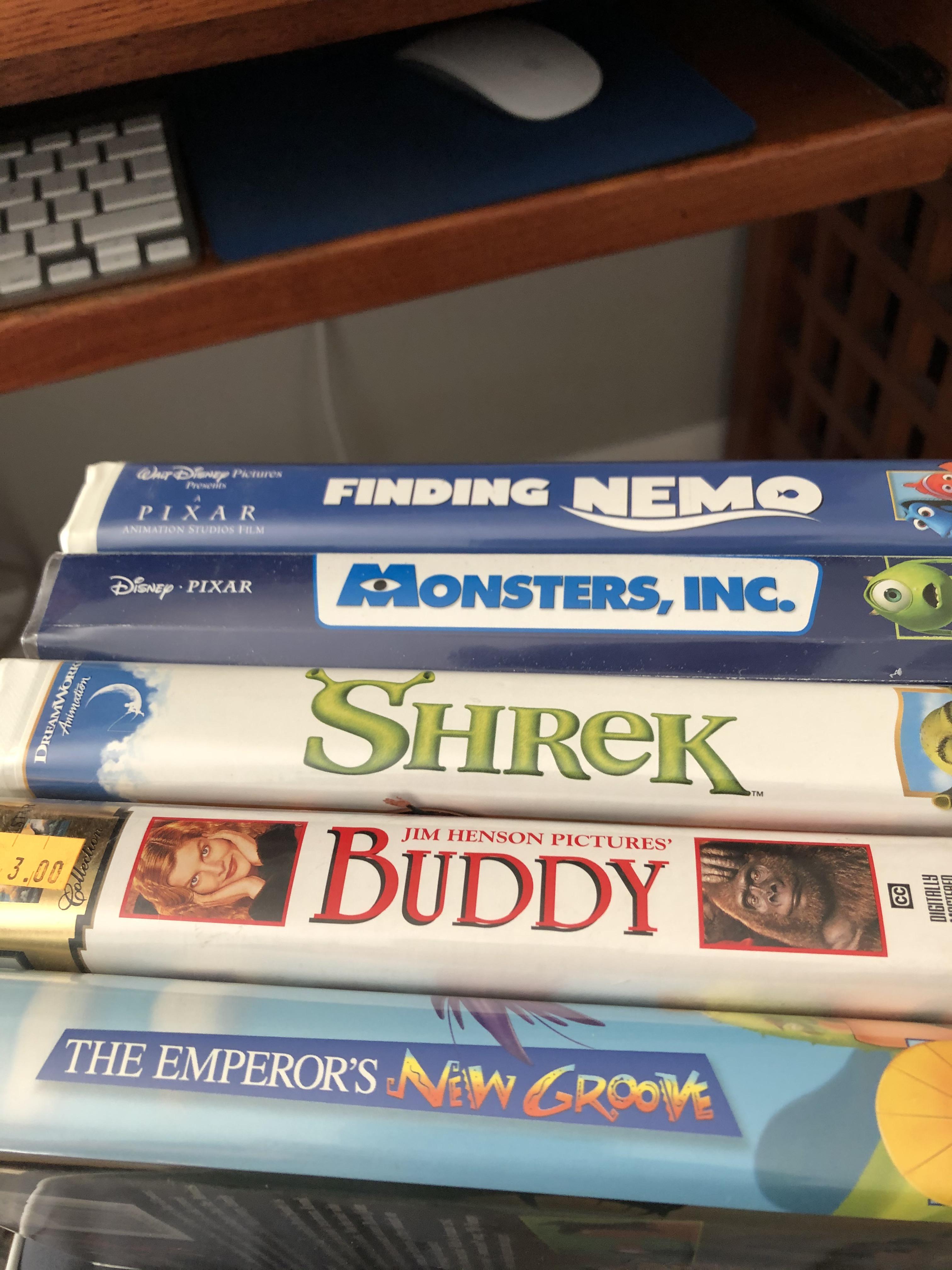 Today’s Goodwill finds. r/VHS