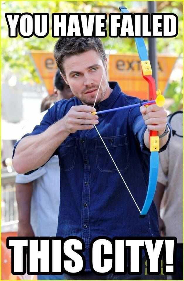Simply the best arrow meme r/arrow