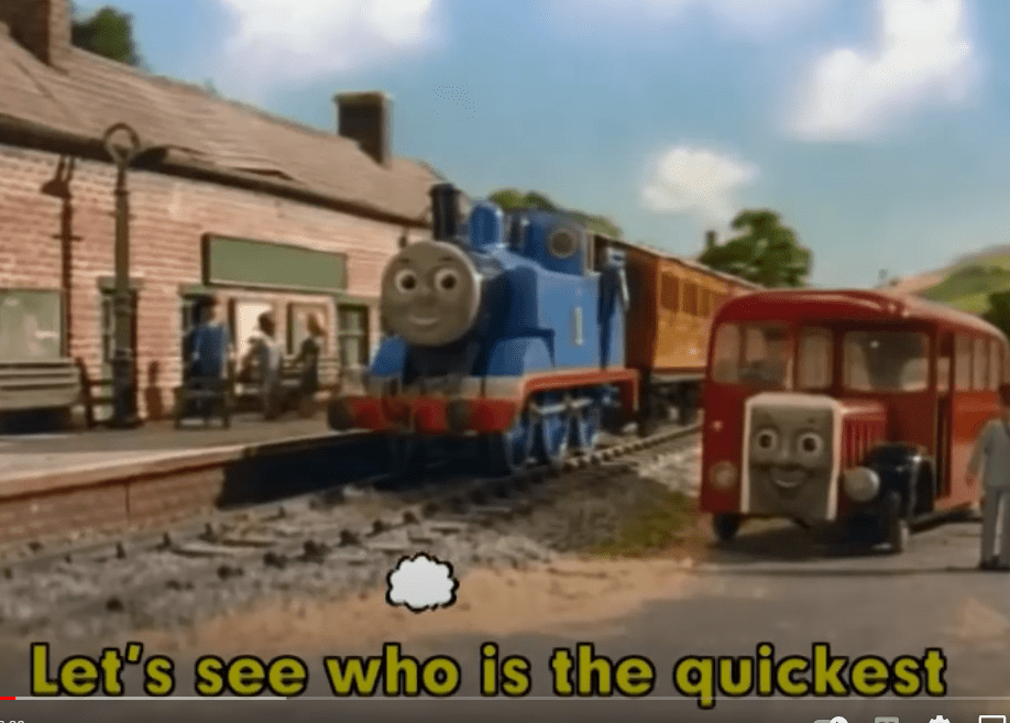 does anyone know the font for the original thomas the tank engine songs