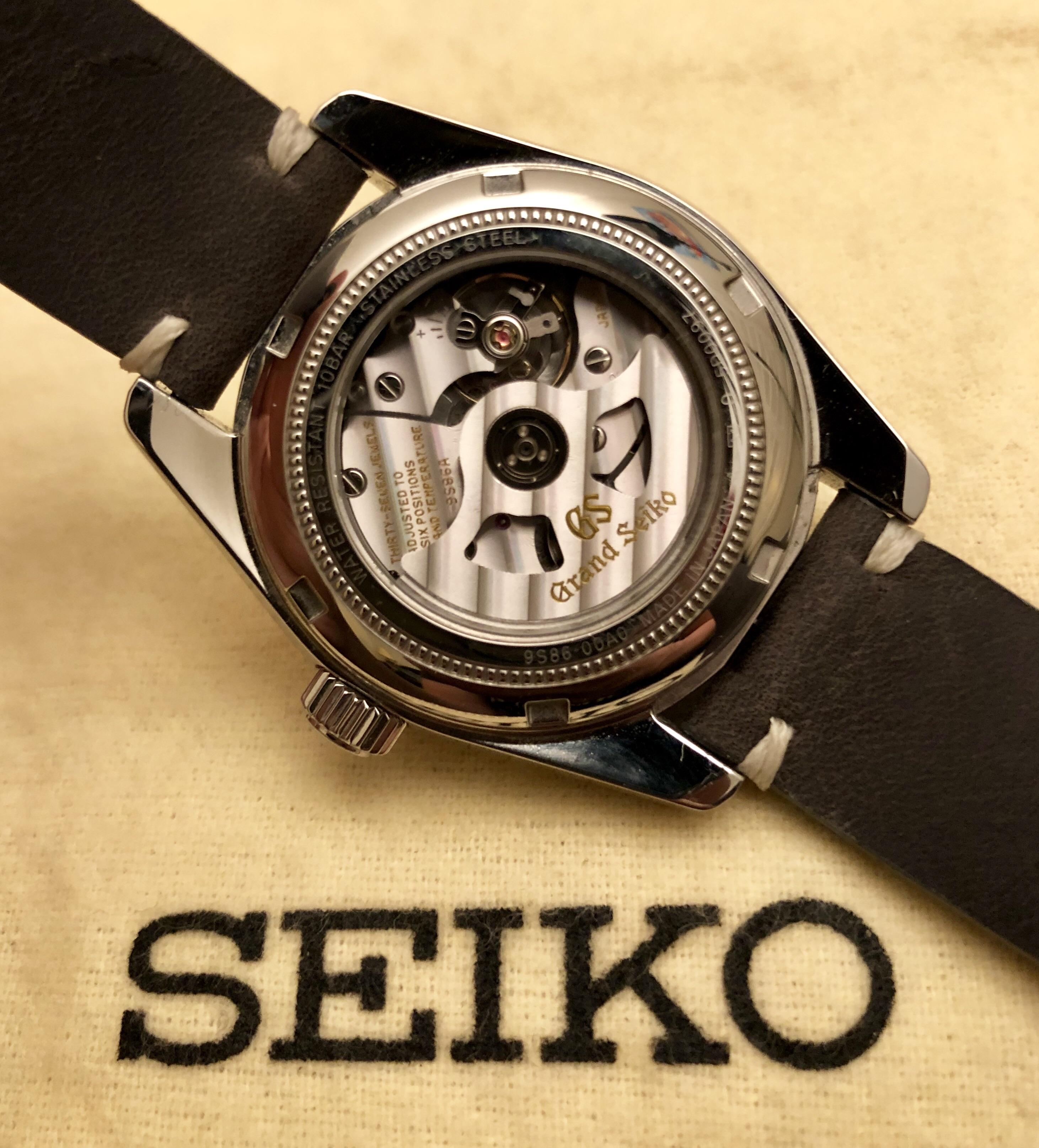 [Grand Seiko] GMT HiBeat Movement The WristWatch