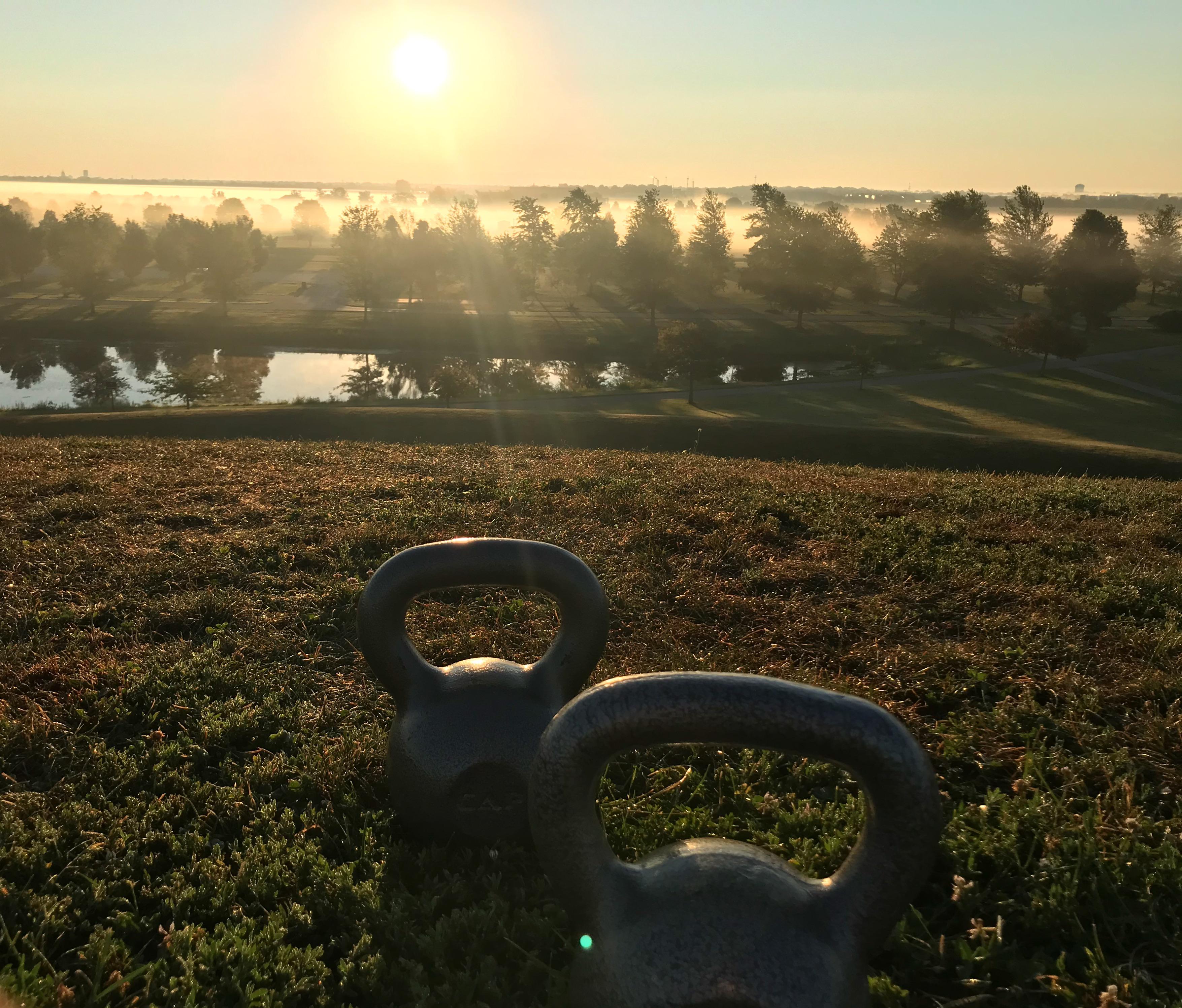 Took my 35 pounders to a local park with a decently sized steep hill