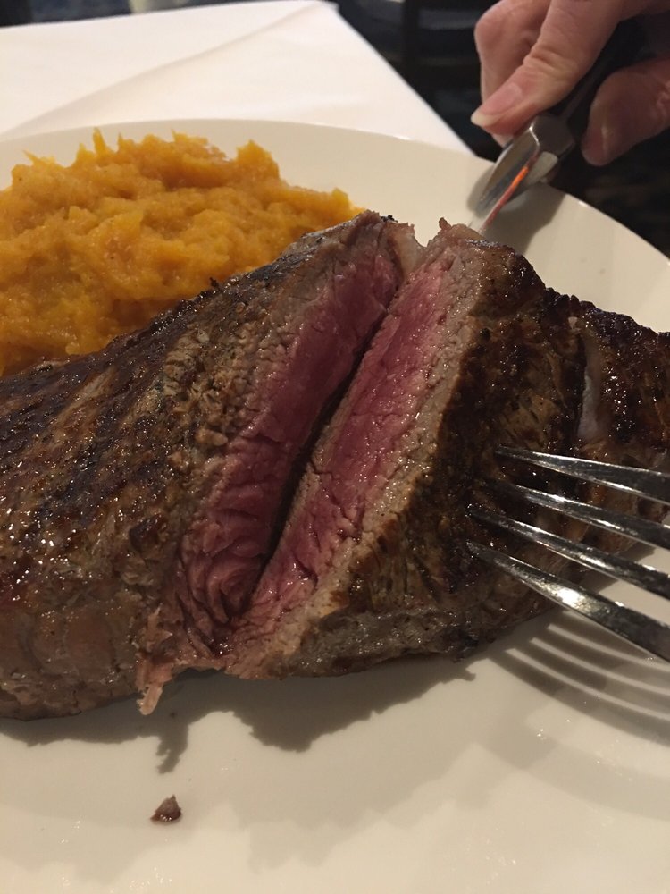 Ken's Steak House Sirloin MediumRare [750x1000] FoodPorn