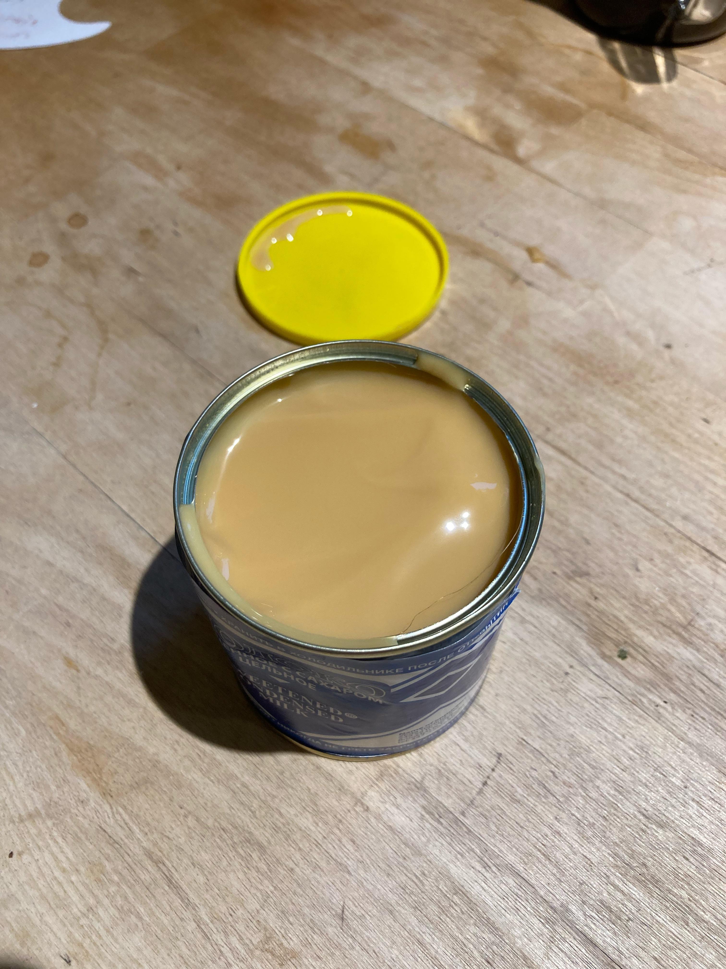 Is my condensed milk usable in coffee?? I just opened it but it tastes