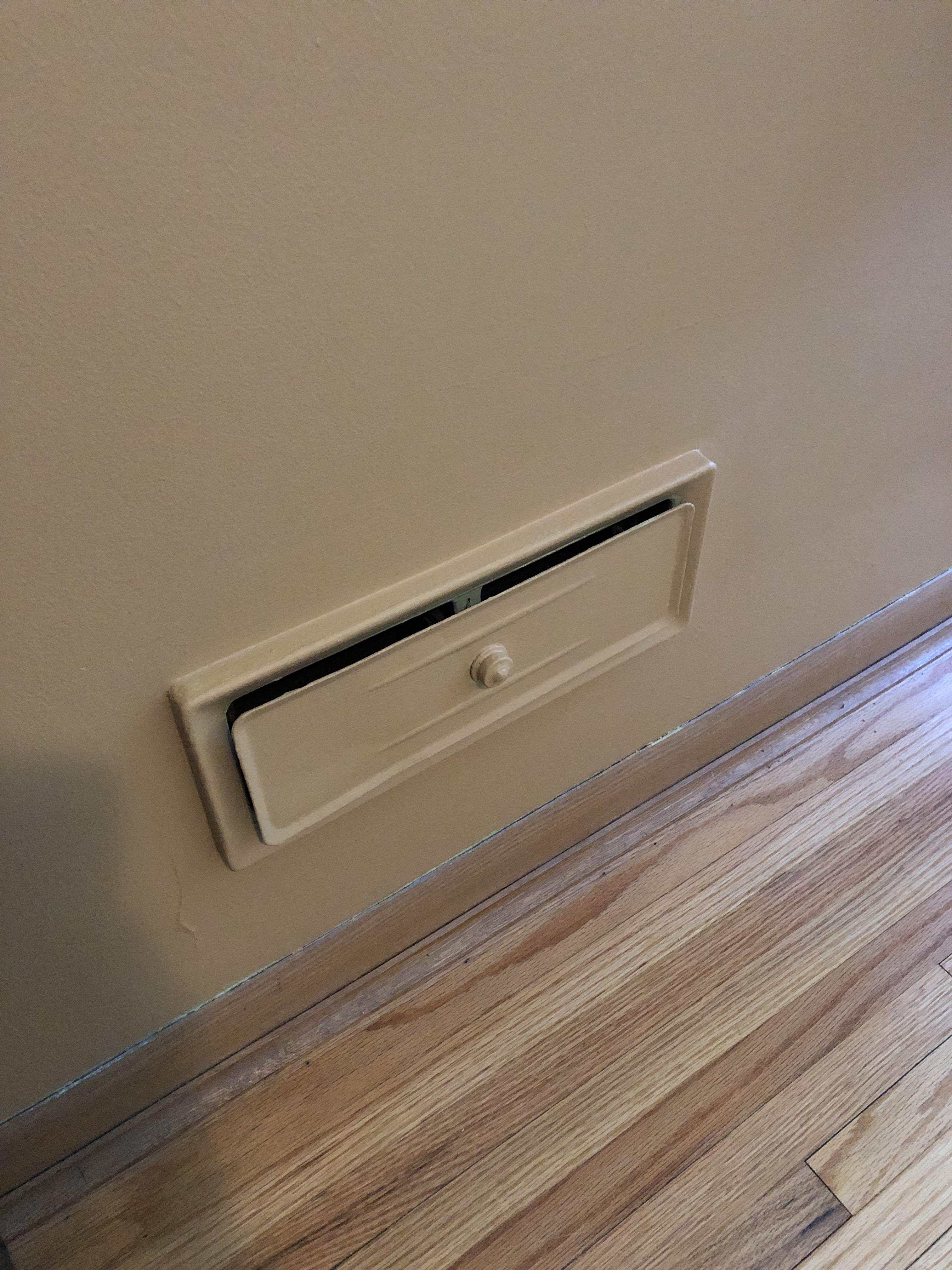 Richfield home built in the 1950s has air vents like this, anyone know