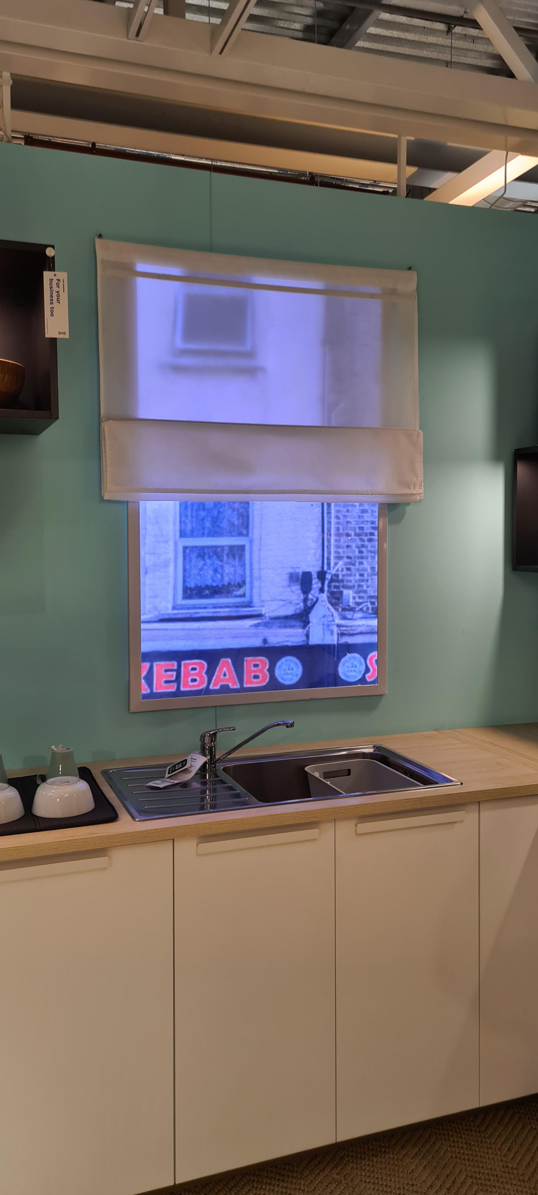 IKEA Tottenham. This picture IKEA used as a backdrop in one of their