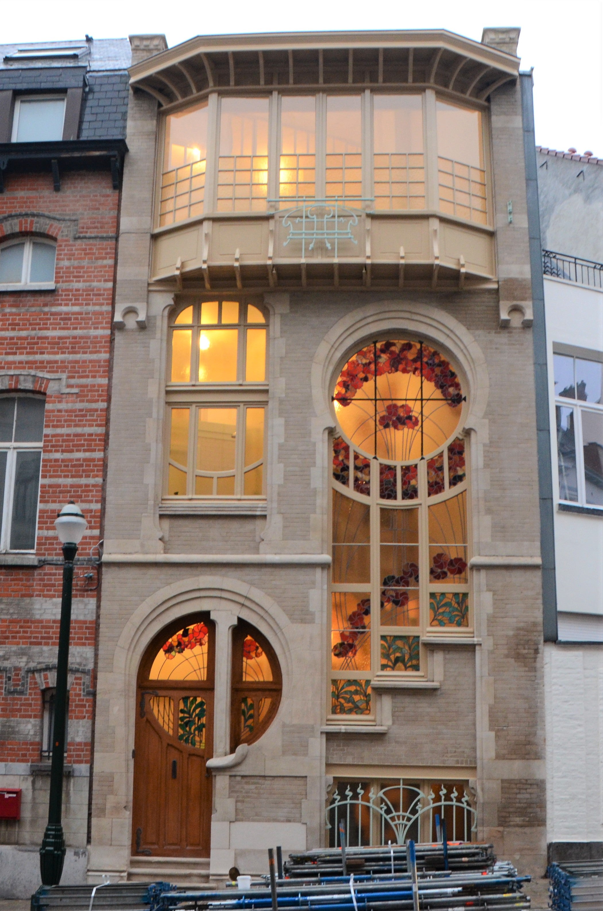 House in art nouveau style, Brussels, Belgium Building Gallery