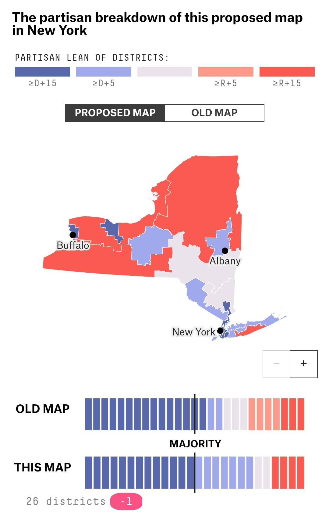 Democrats just officially released their proposed new map in New York