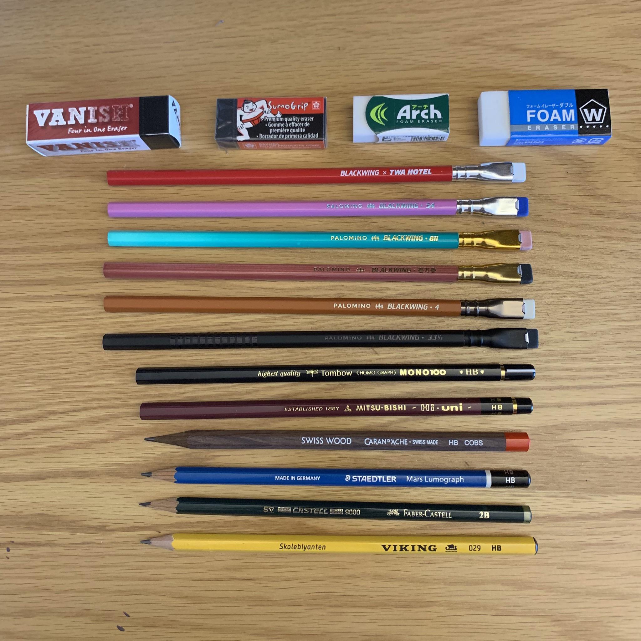 I’m a longtime mech pencil fan, but my professor prefers wooden—he