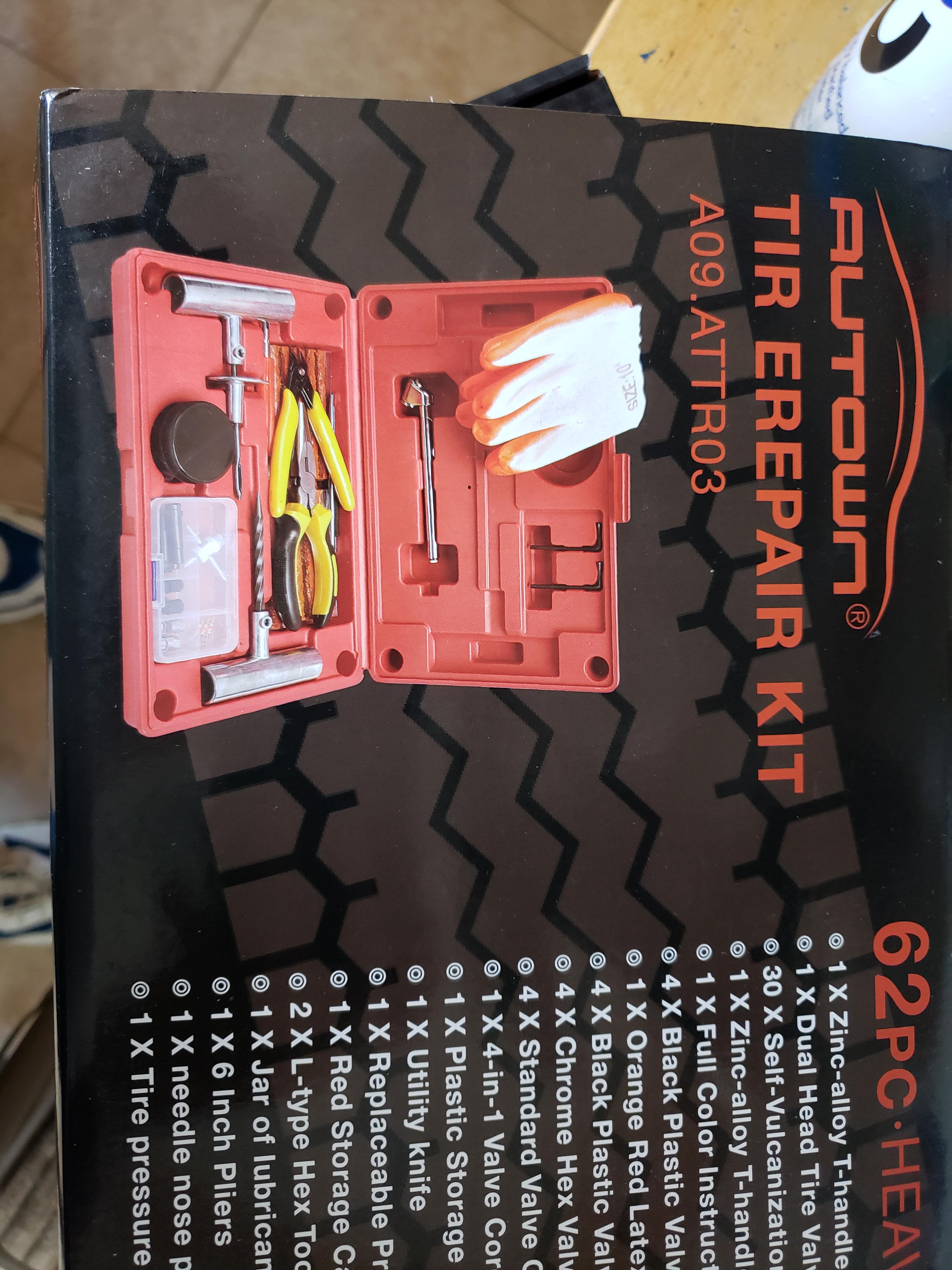 I don't know if I can trust a tire repair kit where they can't even