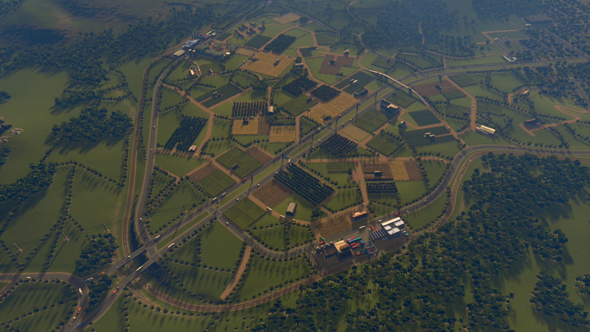 Doing my best with vanilla farms r/CitiesSkylines