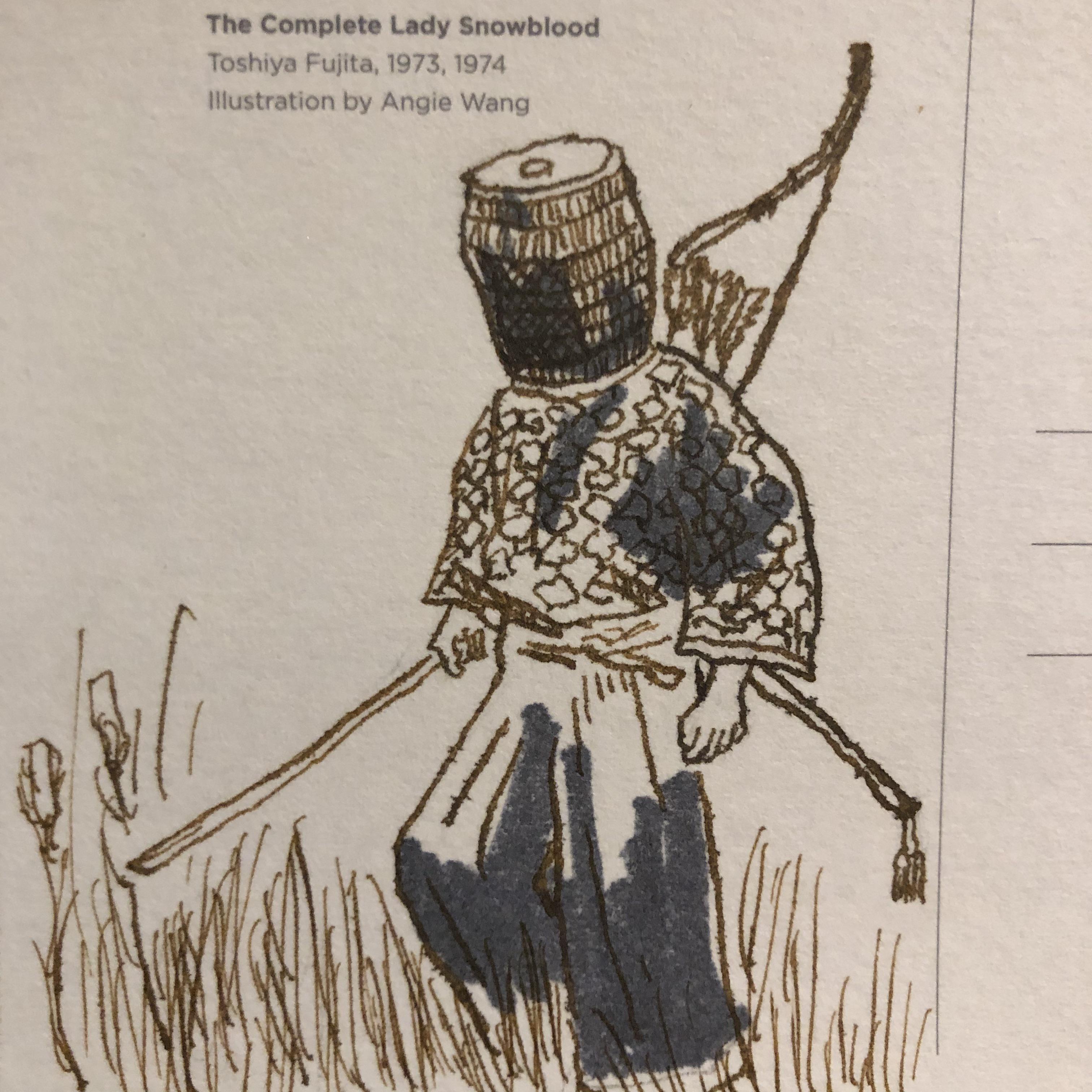 My drawing of The Ghost in his Tengai and ronin outfit r/ghostoftsushima