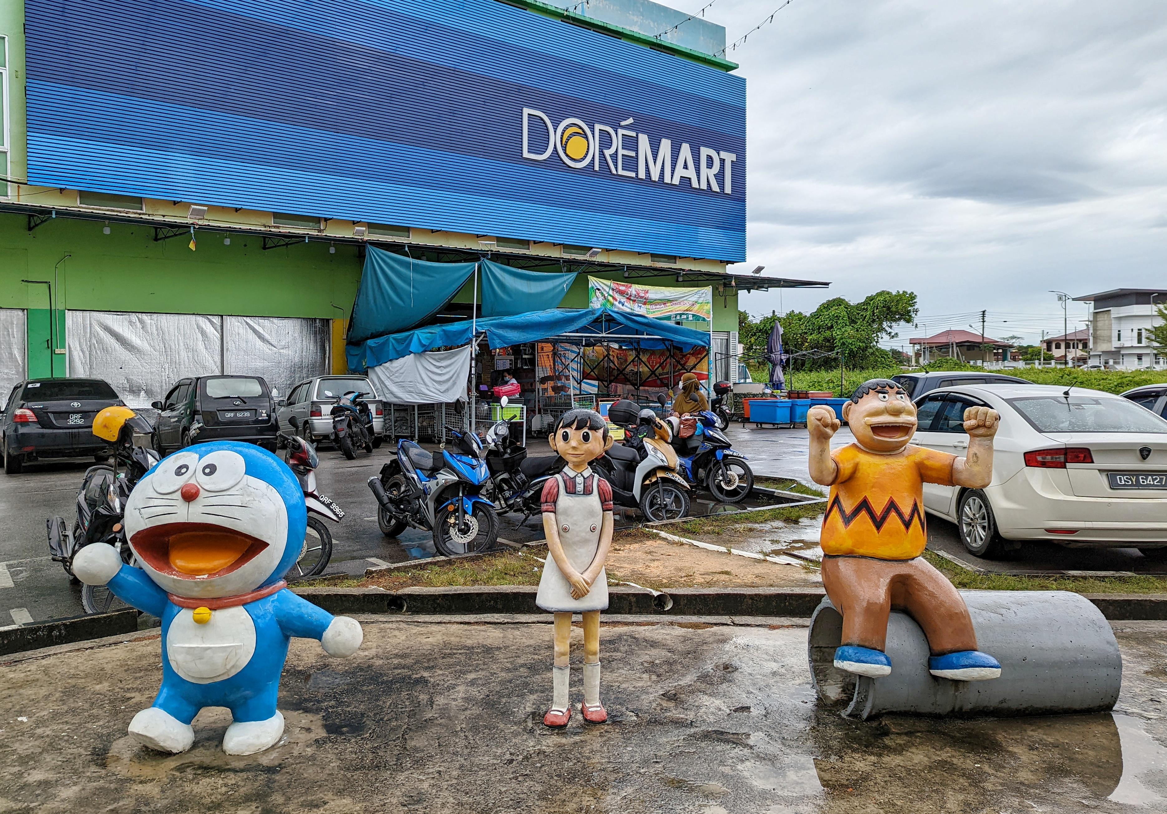 Doraemon + Supermarket = Dorémart r/Sarawak