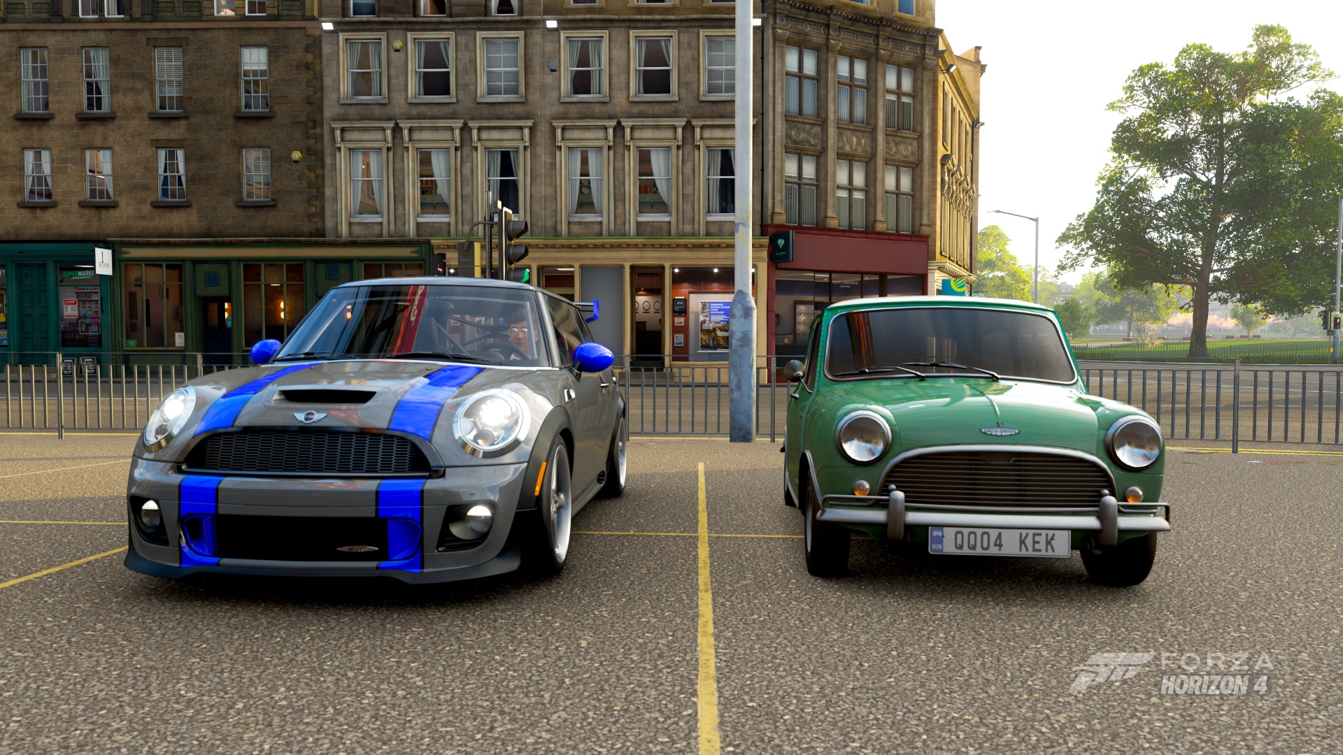 2012 MINI JCW GP with 1965 MINI Cooper S FH4 r/MINIsBeingBros