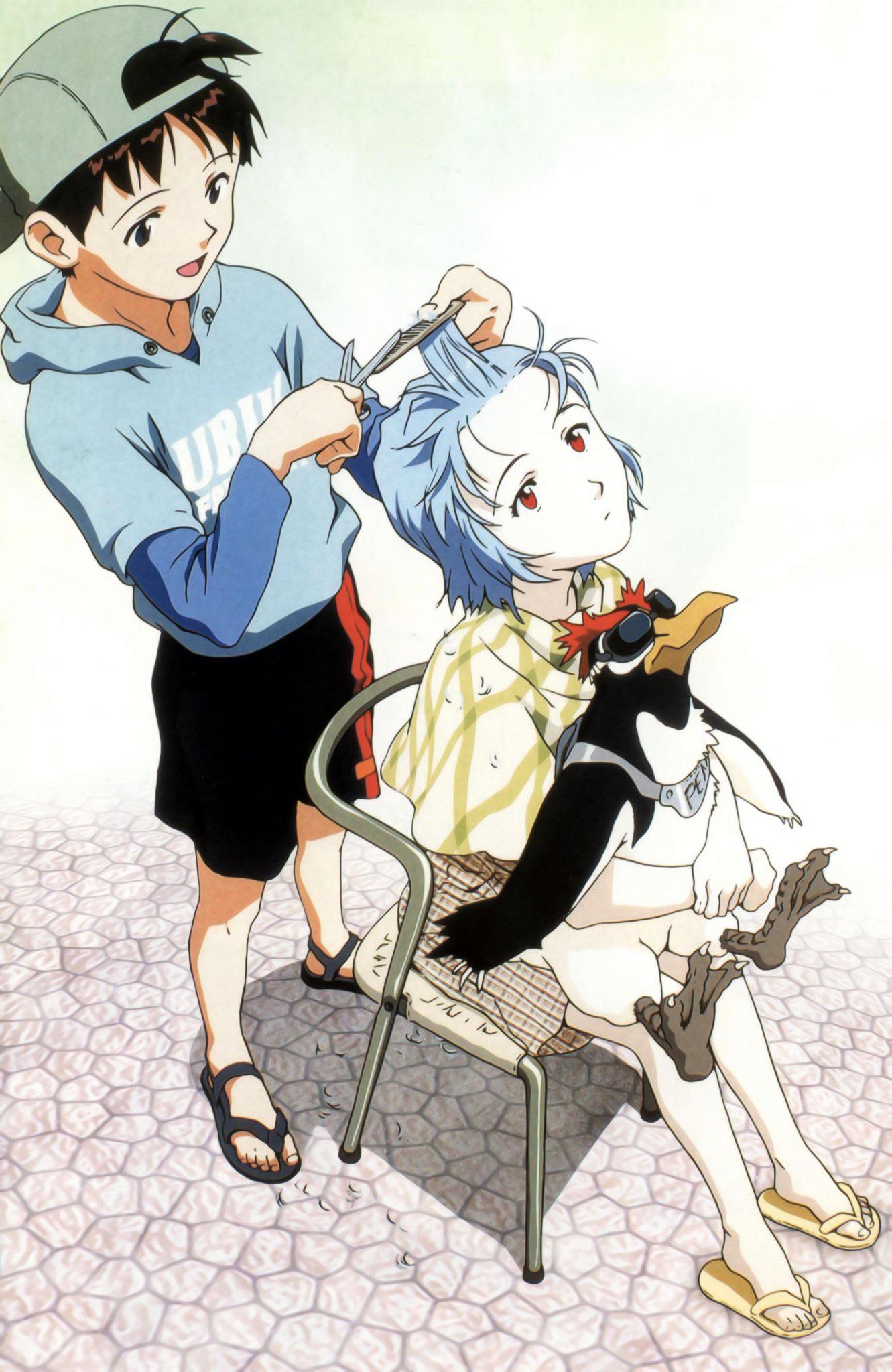 Illustration from Neon Genesis Evangelion Die Sterne artbook. r