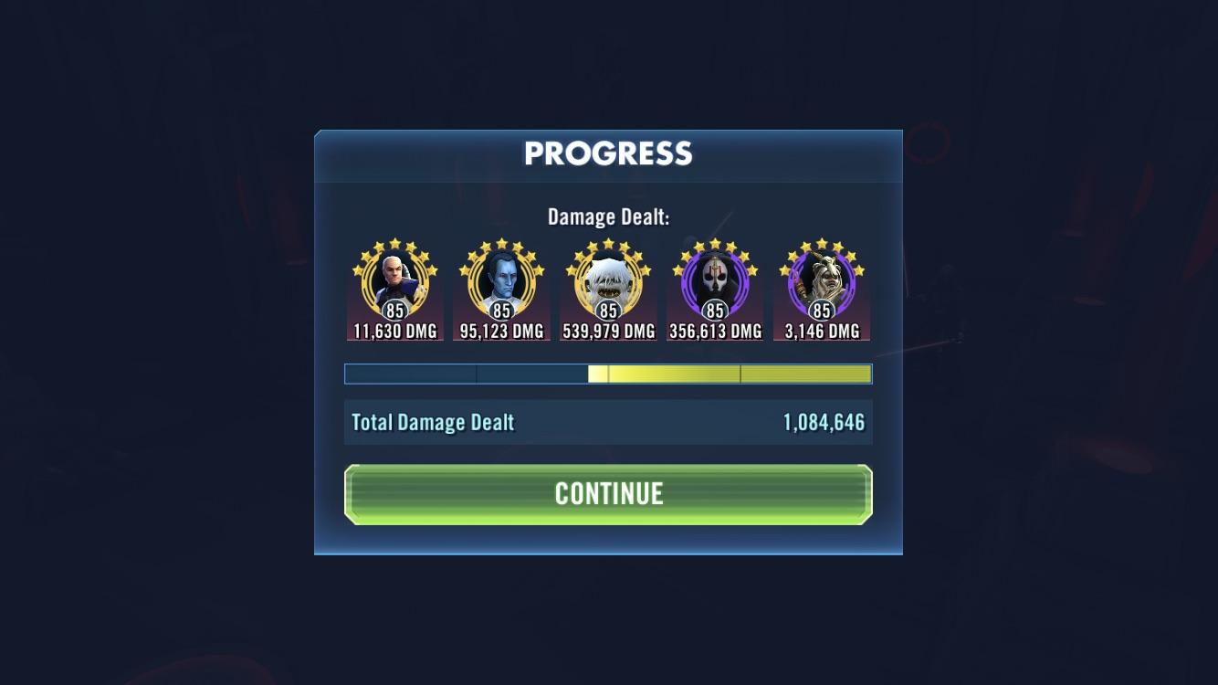 A new P2 heroic 2 team doesn’t use JTR / DT / rebels / any zeta ) r/SWGalaxyOfHeroes