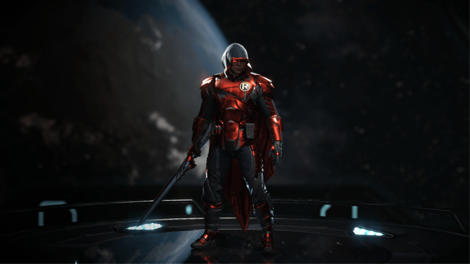 My Robin looks good in red INJUSTICE