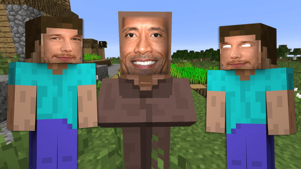 Minecraft The Movie Cast Leaked : memes