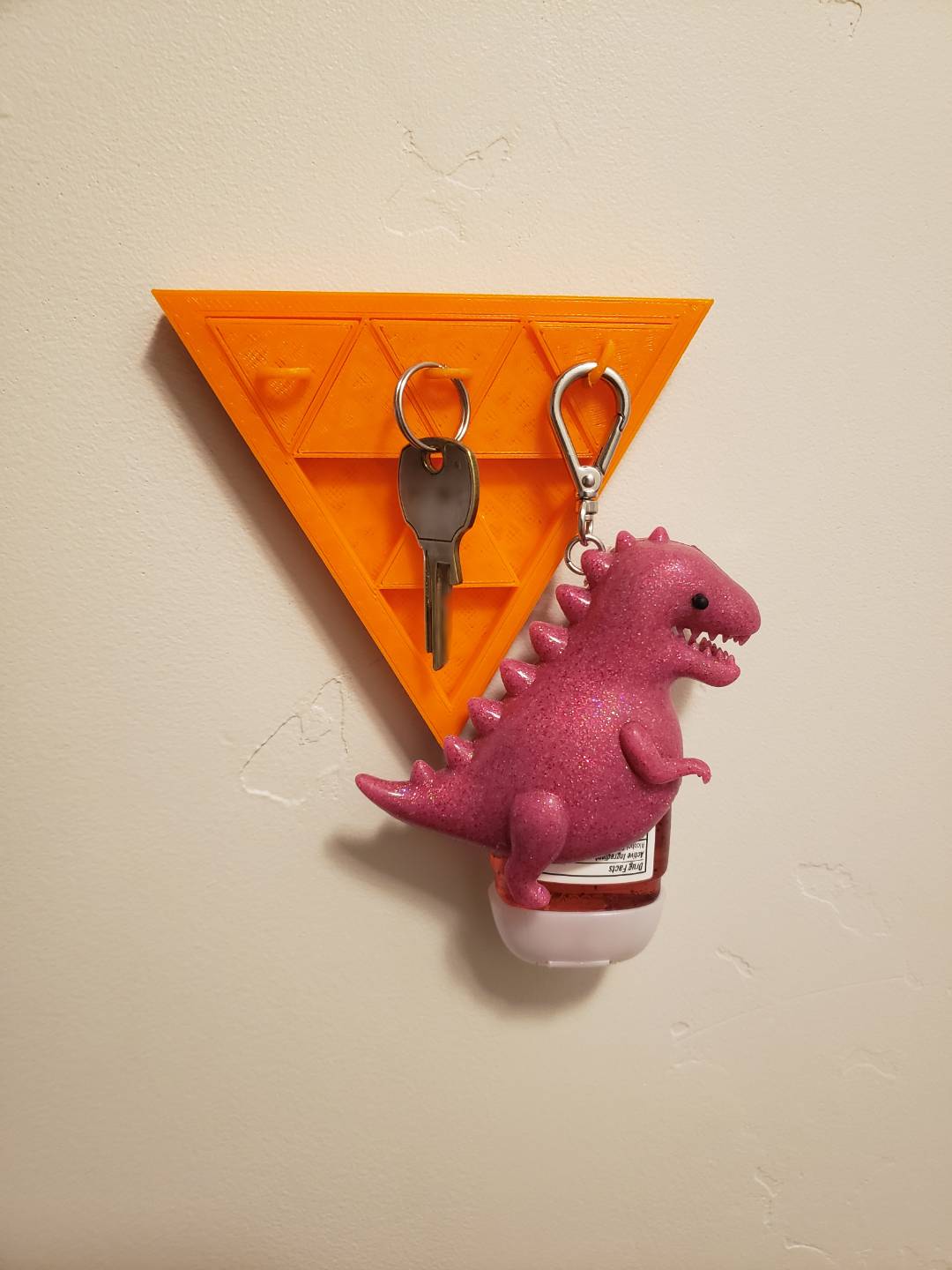 Key holder I printed a while back to hold the mail key by the front