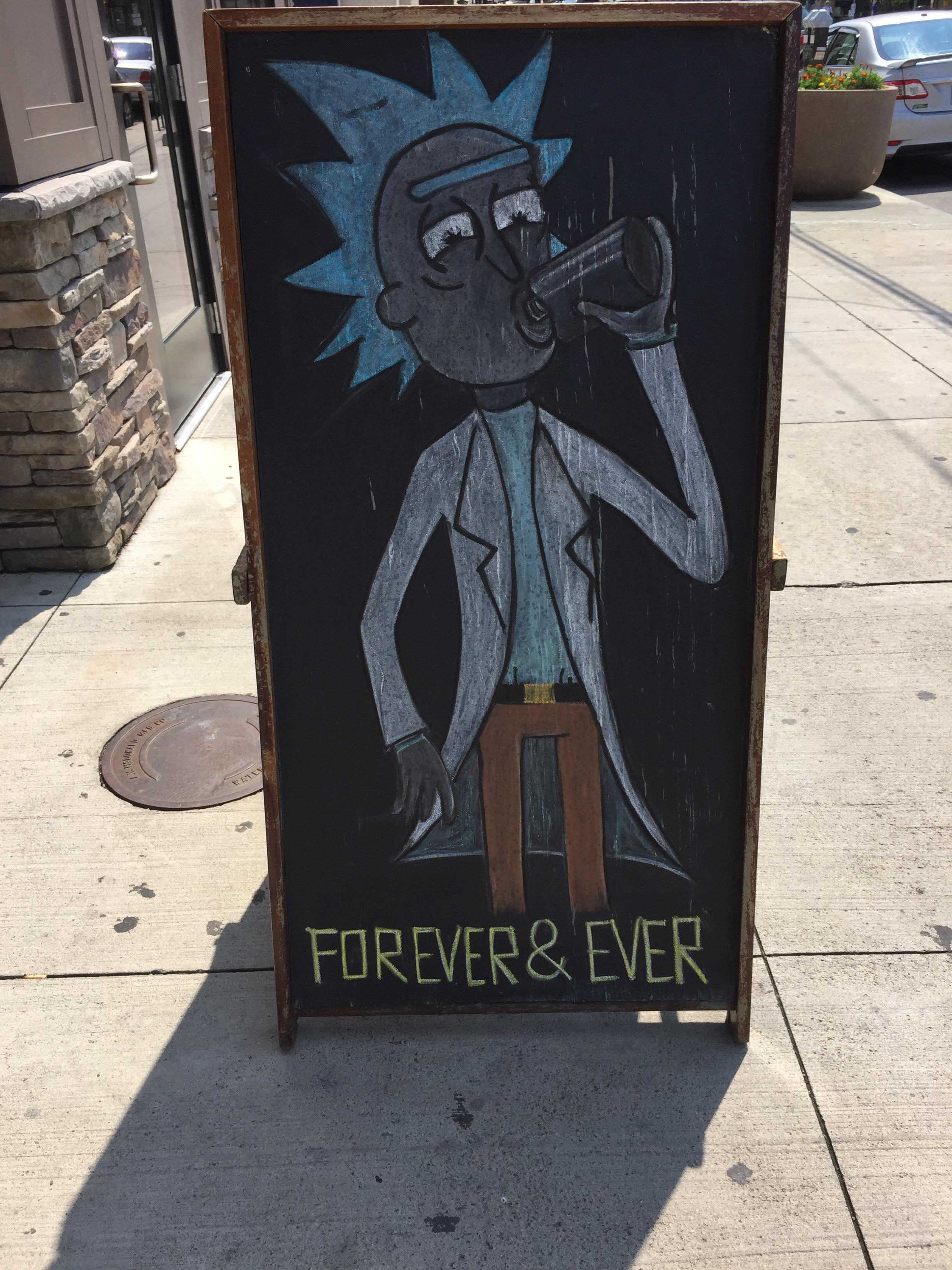 Scranton PA, Backyard Ale House. Love these people r/rickandmorty
