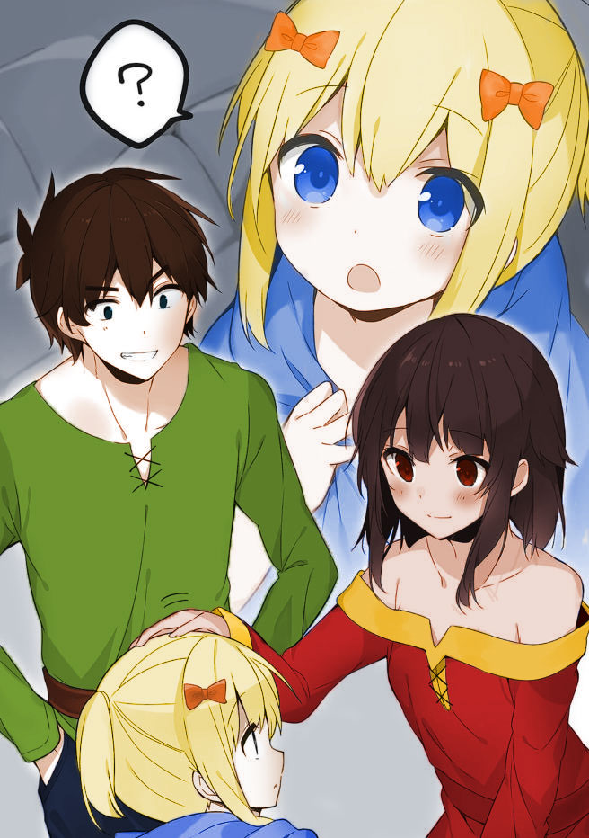 I think I'll start colorizing all light novel illustrations of konosuba