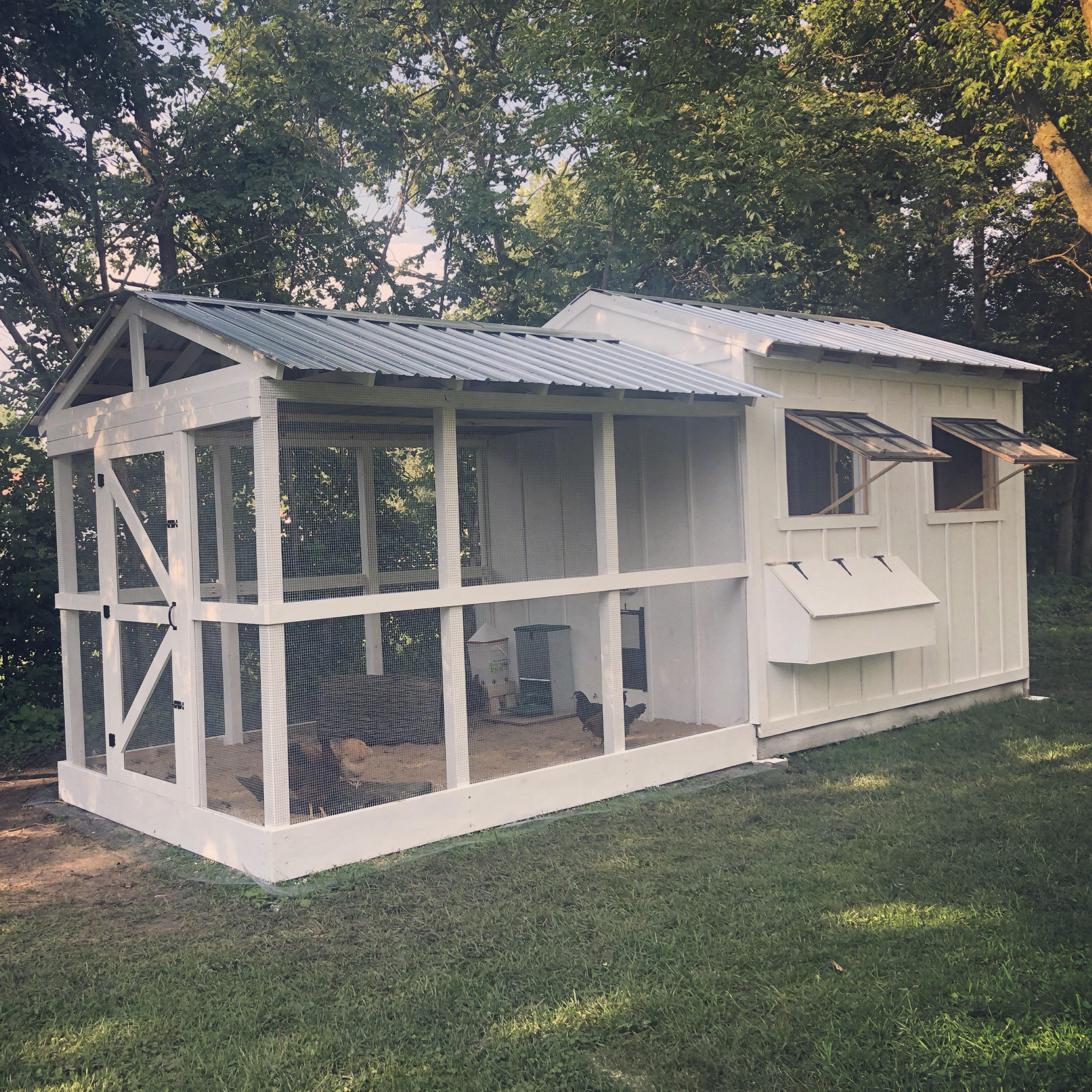 This impressive chicken palace r/BackYardChickens