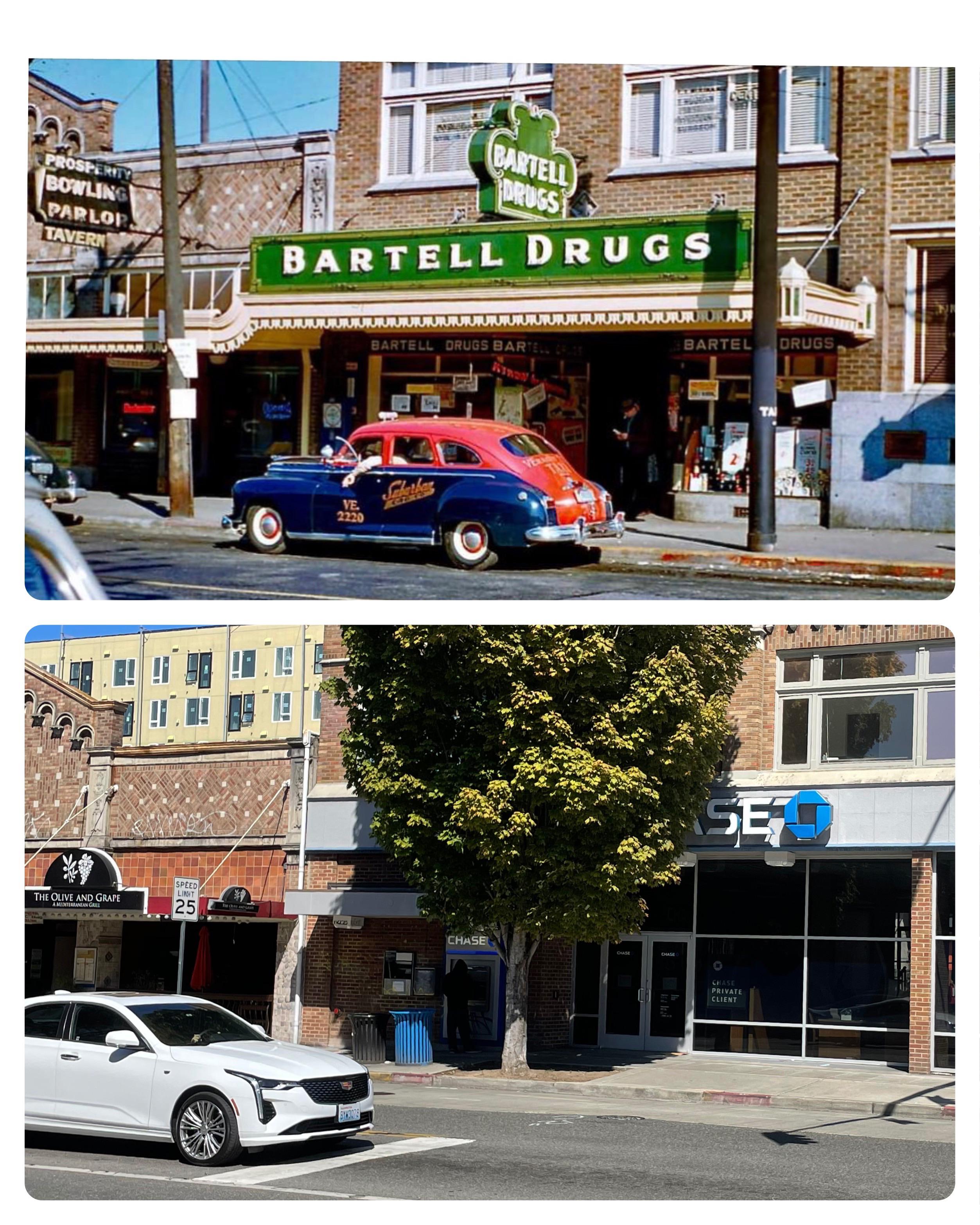 85th St. & Greenwood Ave. S. Seattle, Washington. (1949/2021) r