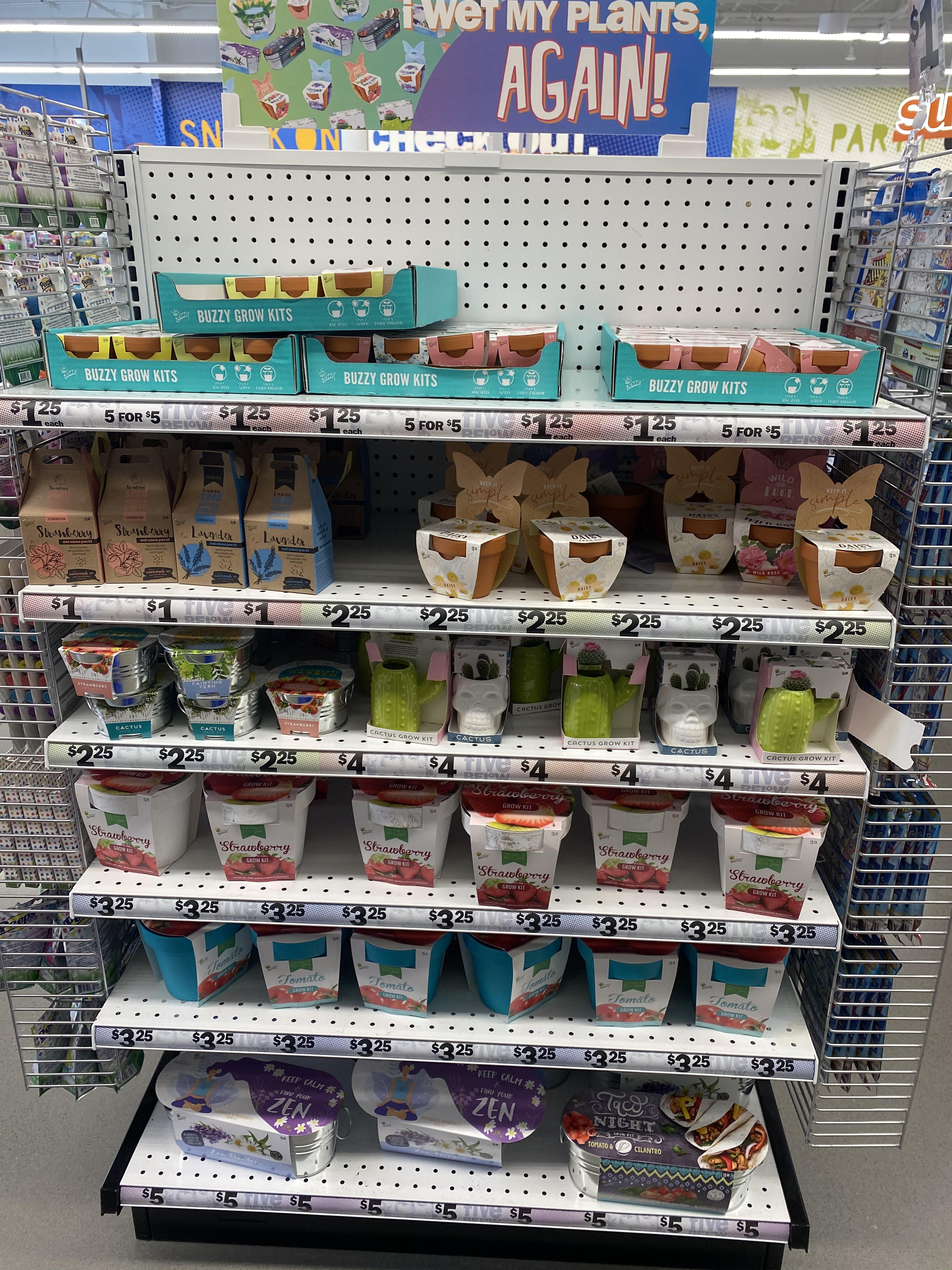 Grow kits at Five Below   r/plants