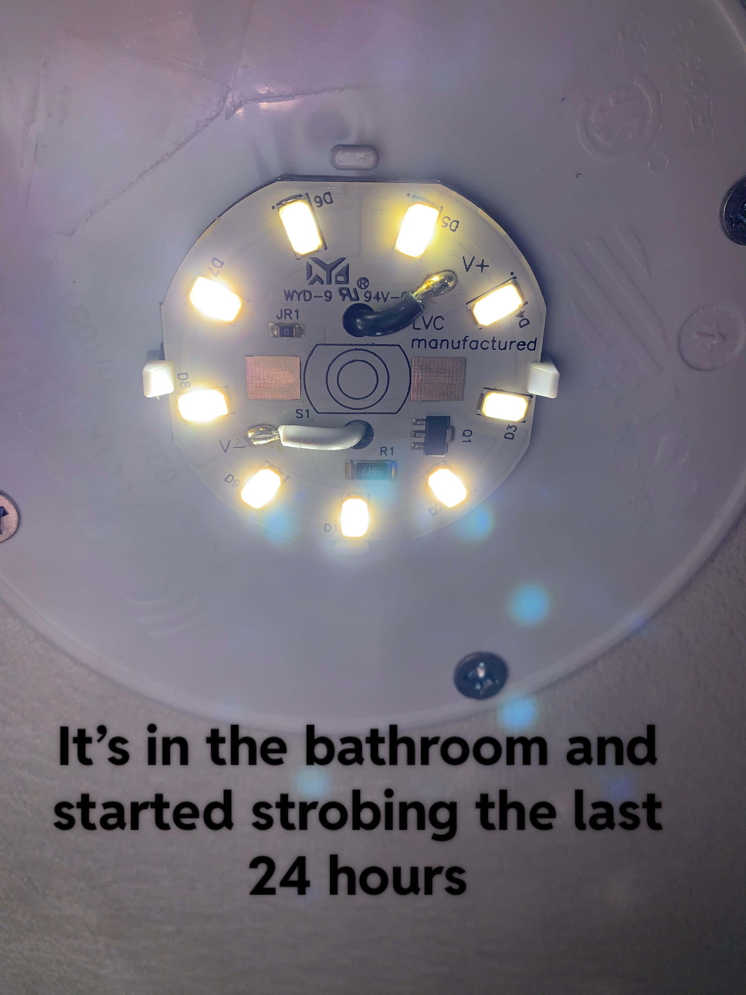 Help with cause of flickering light r/RVLiving