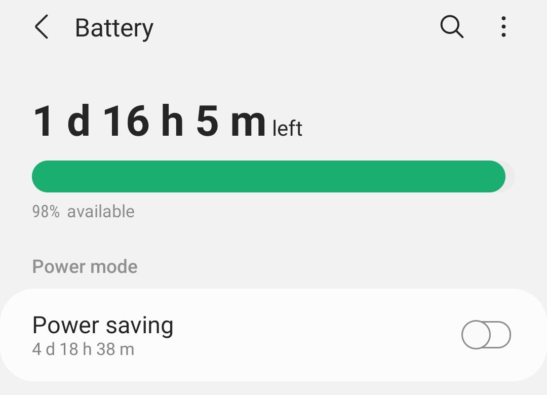 Galaxy Watch 3 battery drain after a recent update, barely lasts 2