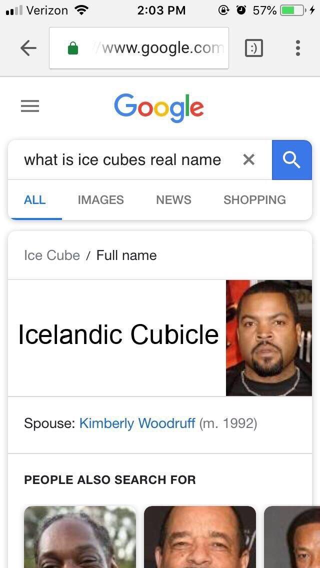 Ice Cube FullNames