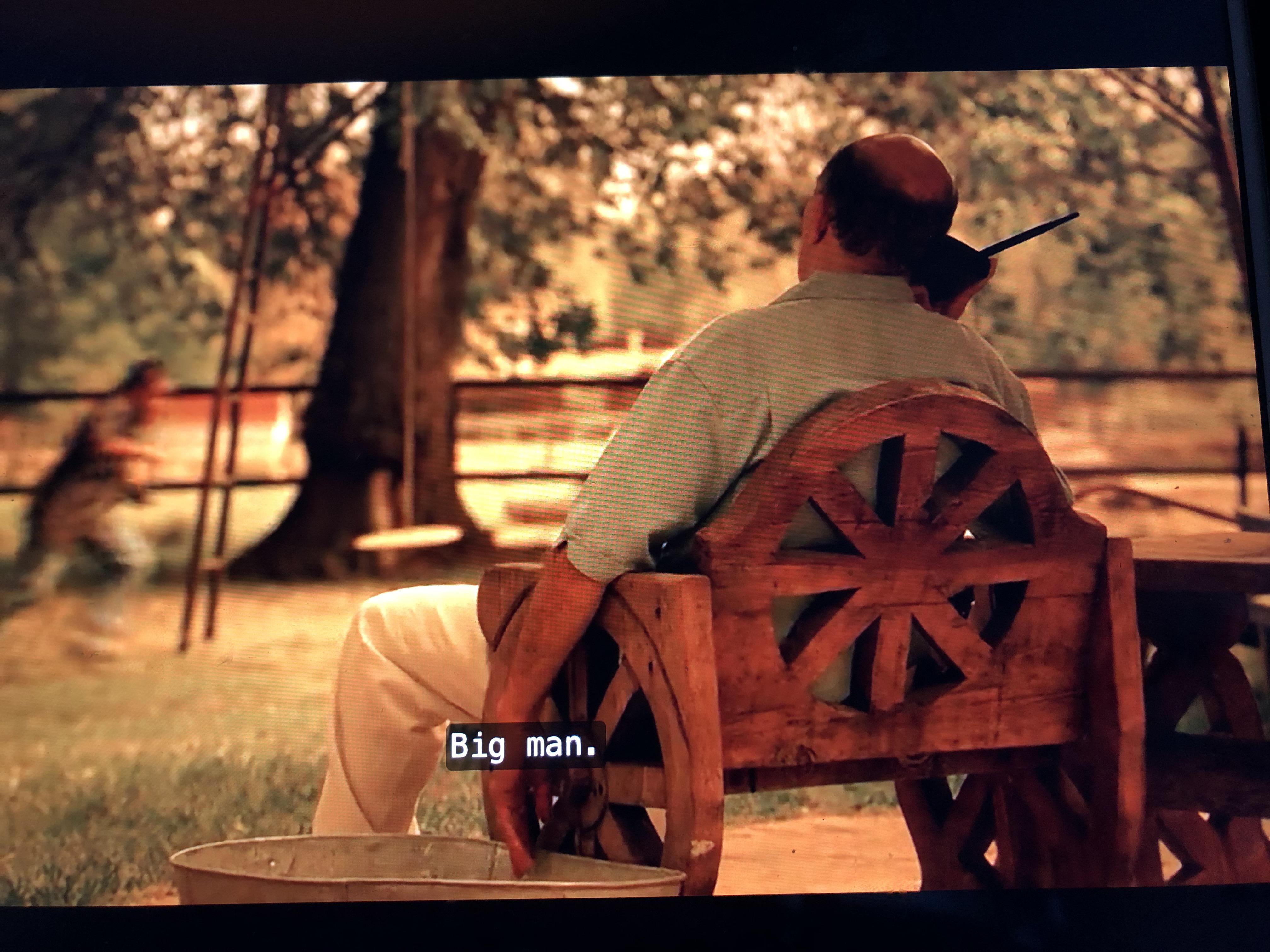 In Breaking Bad, S3E7, during the flashback scene of the Salamanca’s