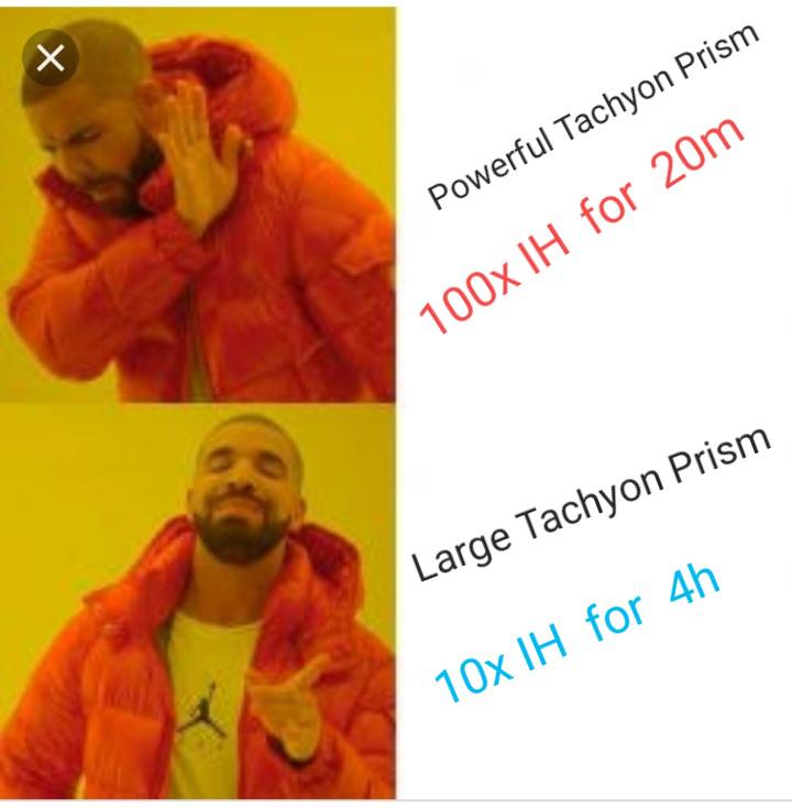 Meme for Tachyon Prism r/EggsInc