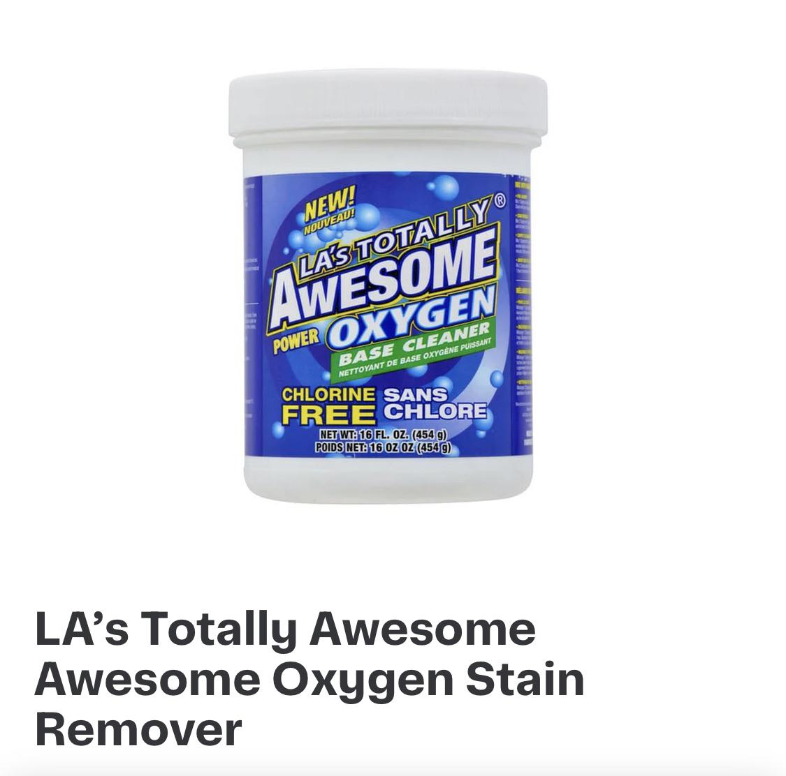 LA’s Totally Awesome Oxygen Reviews? r/CleaningTips