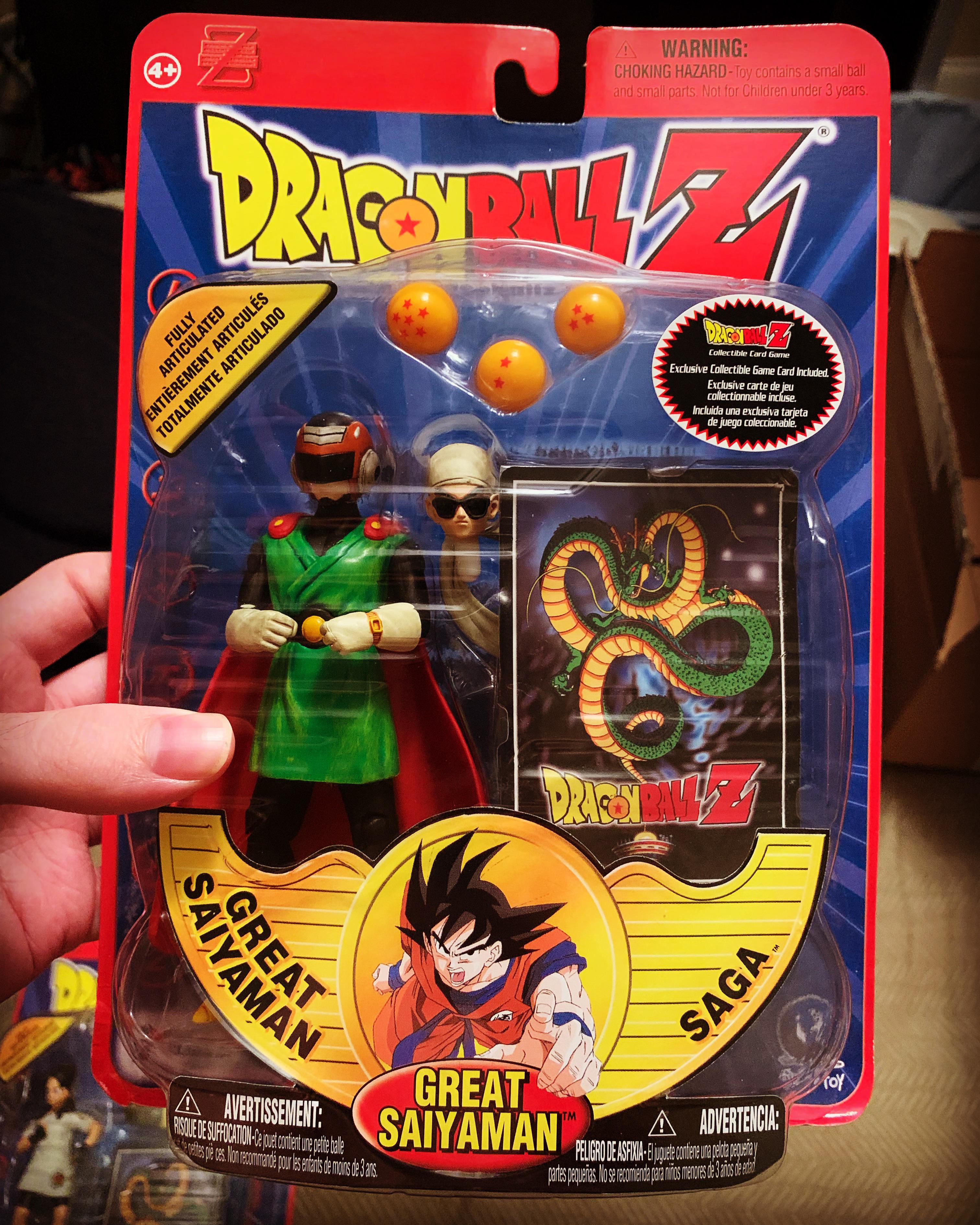 Dragon Ball Z The Great Saiyaman Irwin Action Figure (2001) r/nostalgia