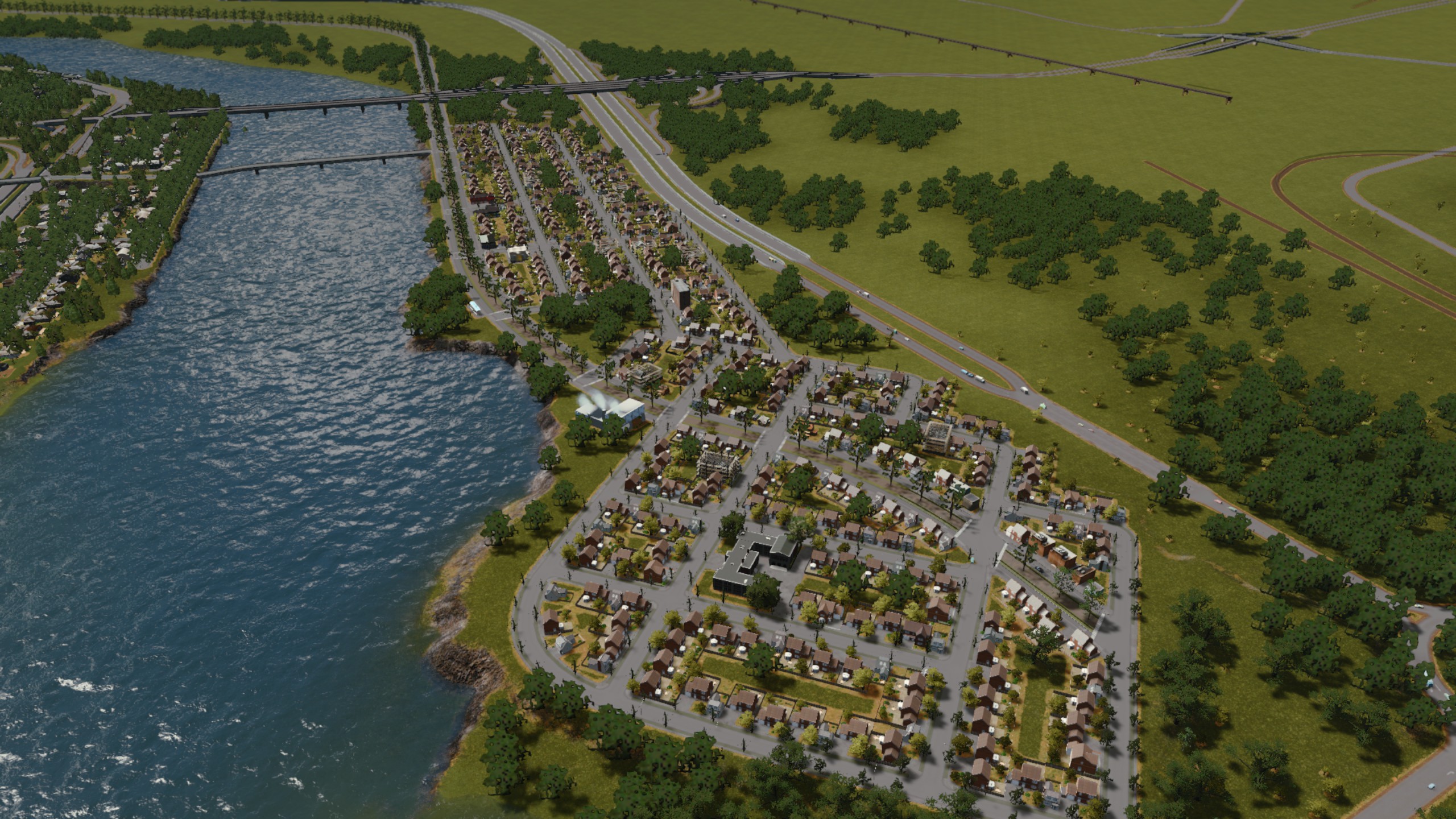 A New Riverside Subdivision r/CitiesSkylines
