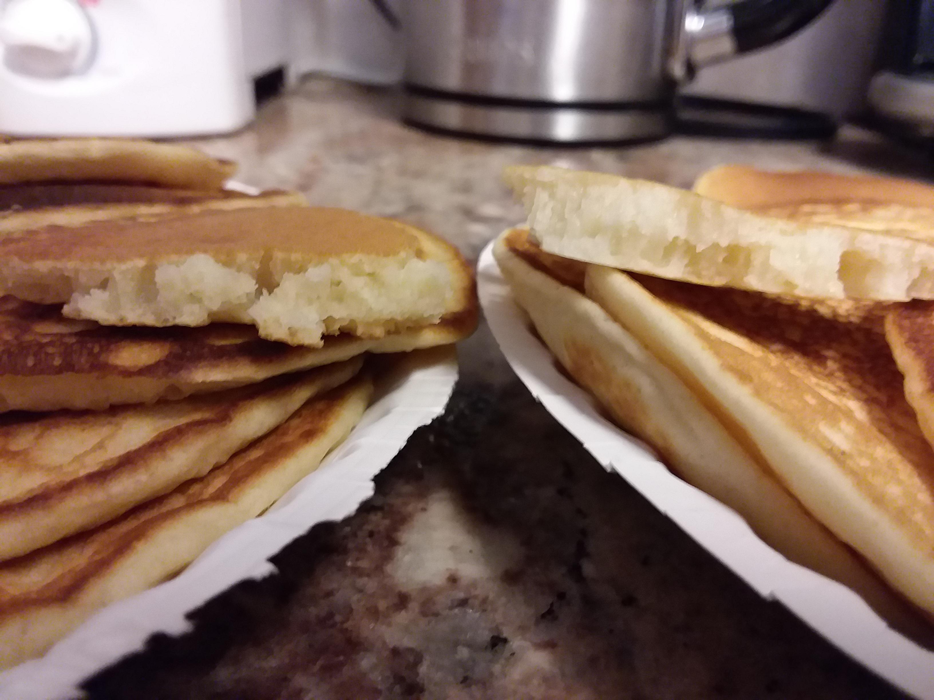 [Misc] Baking Soda vs baking powder pancakes r/food