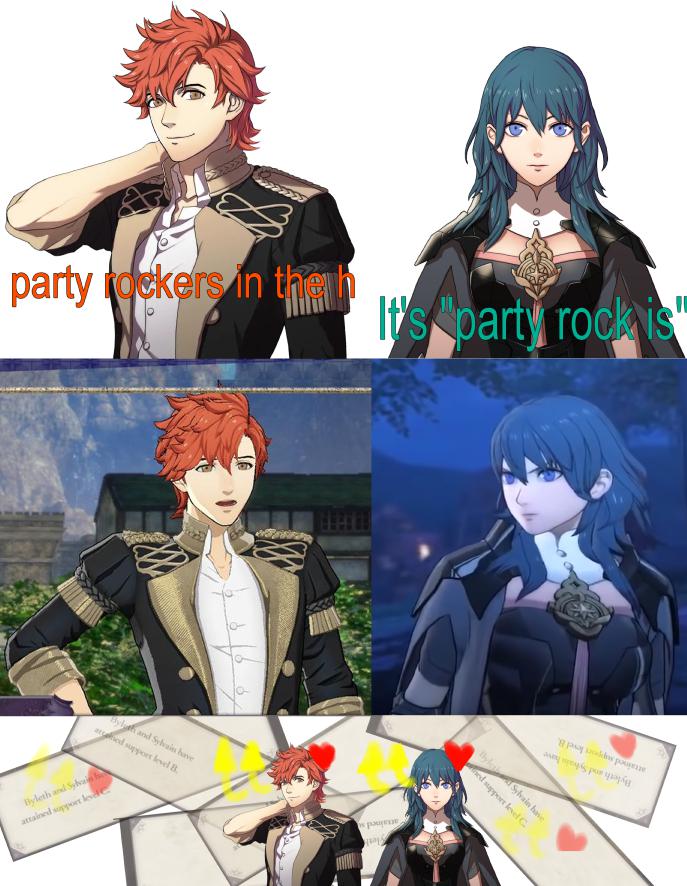 I don't know how else to explain how sylvain makes me feel shitpostemblem