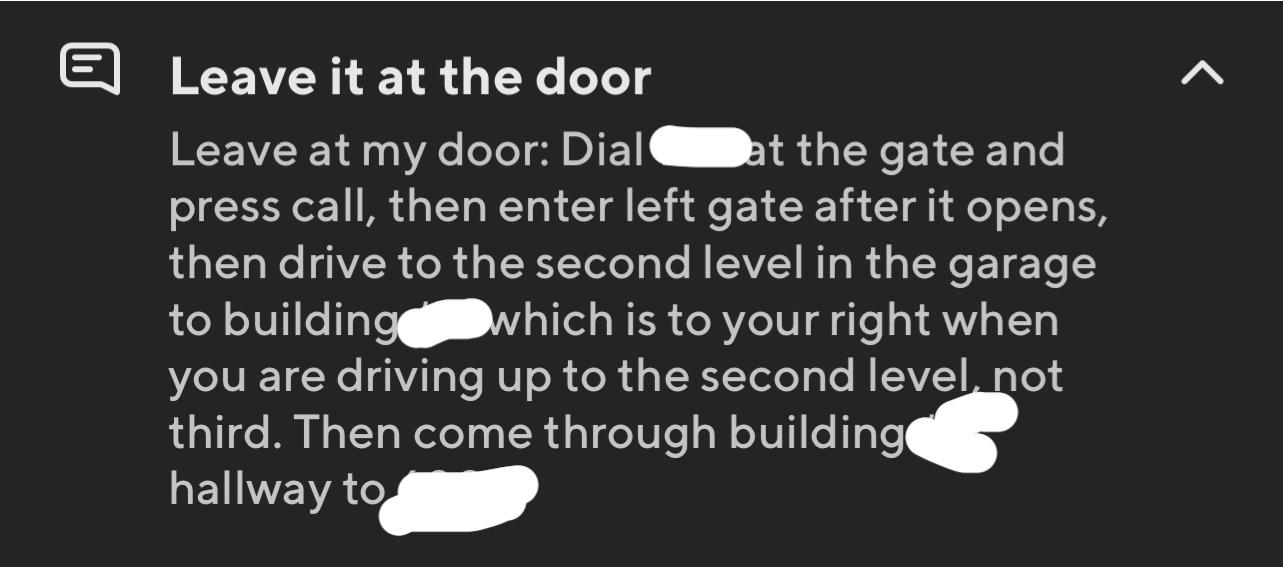 This is how every apartment delivery should be! r/doordash_drivers