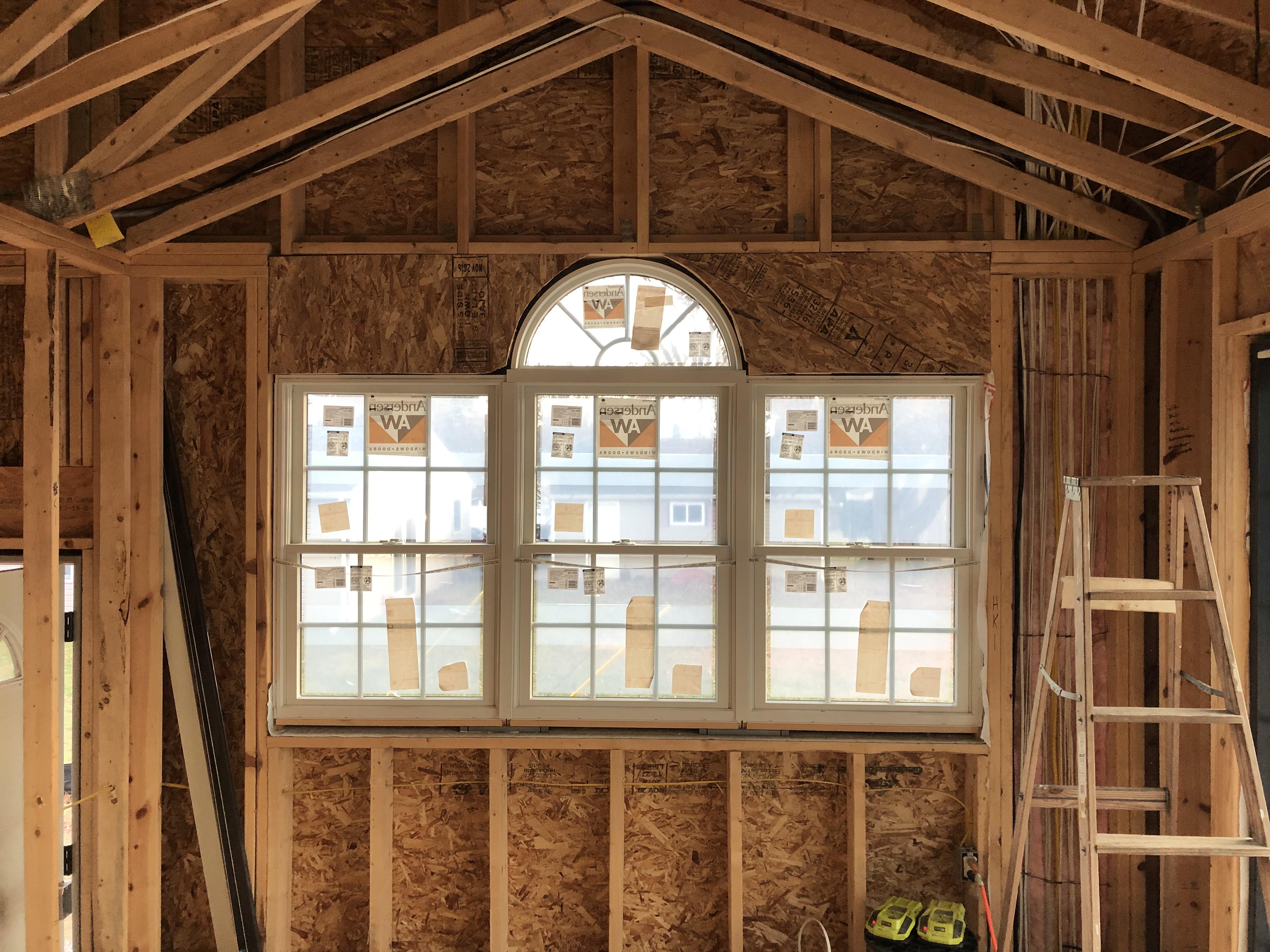 Framers left me with this on a gable end wall... no header or