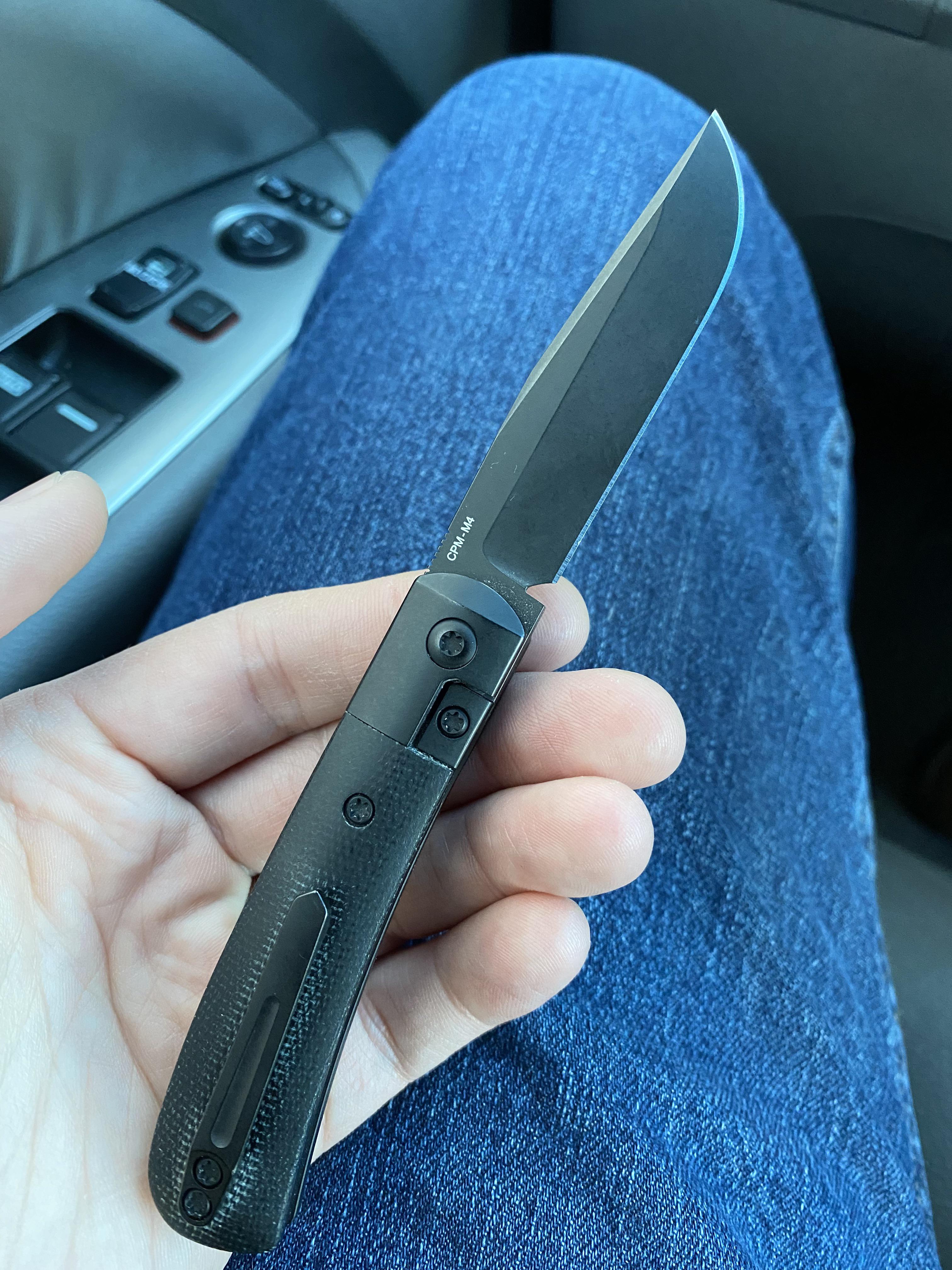 Micarta Monday with what has my new favorite carry knife Pena X