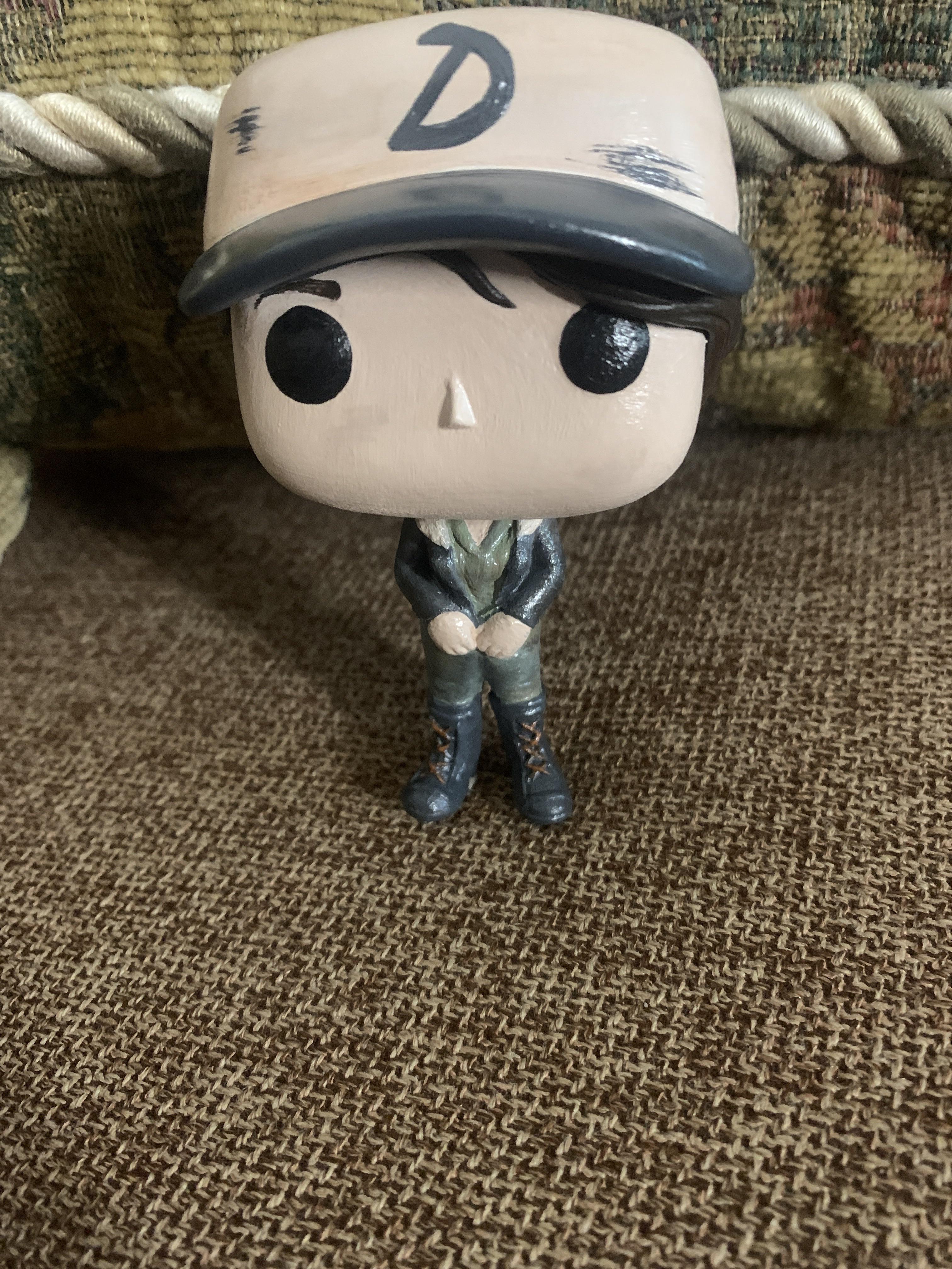 Clementine from walking dead season 4 custom I bought this on etsy r/funkopop