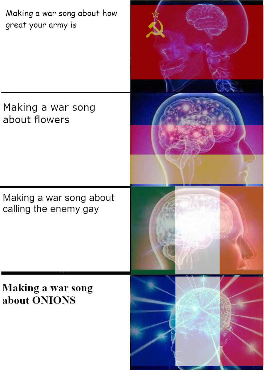 Chanson de l'oignon r/HistoryMemes