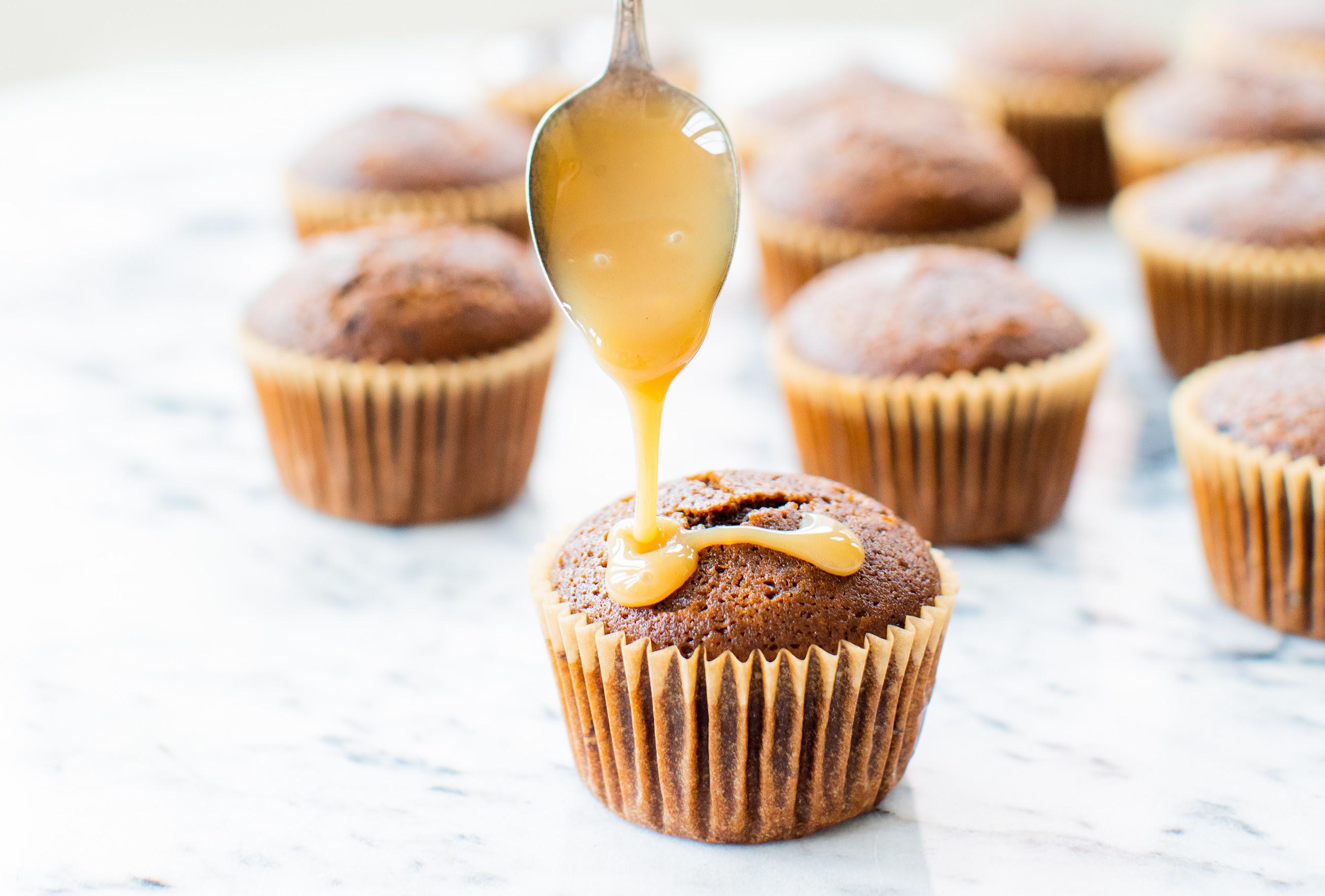 [Homemade] Vietnamese iced coffee muffins. I made very strong coffee
