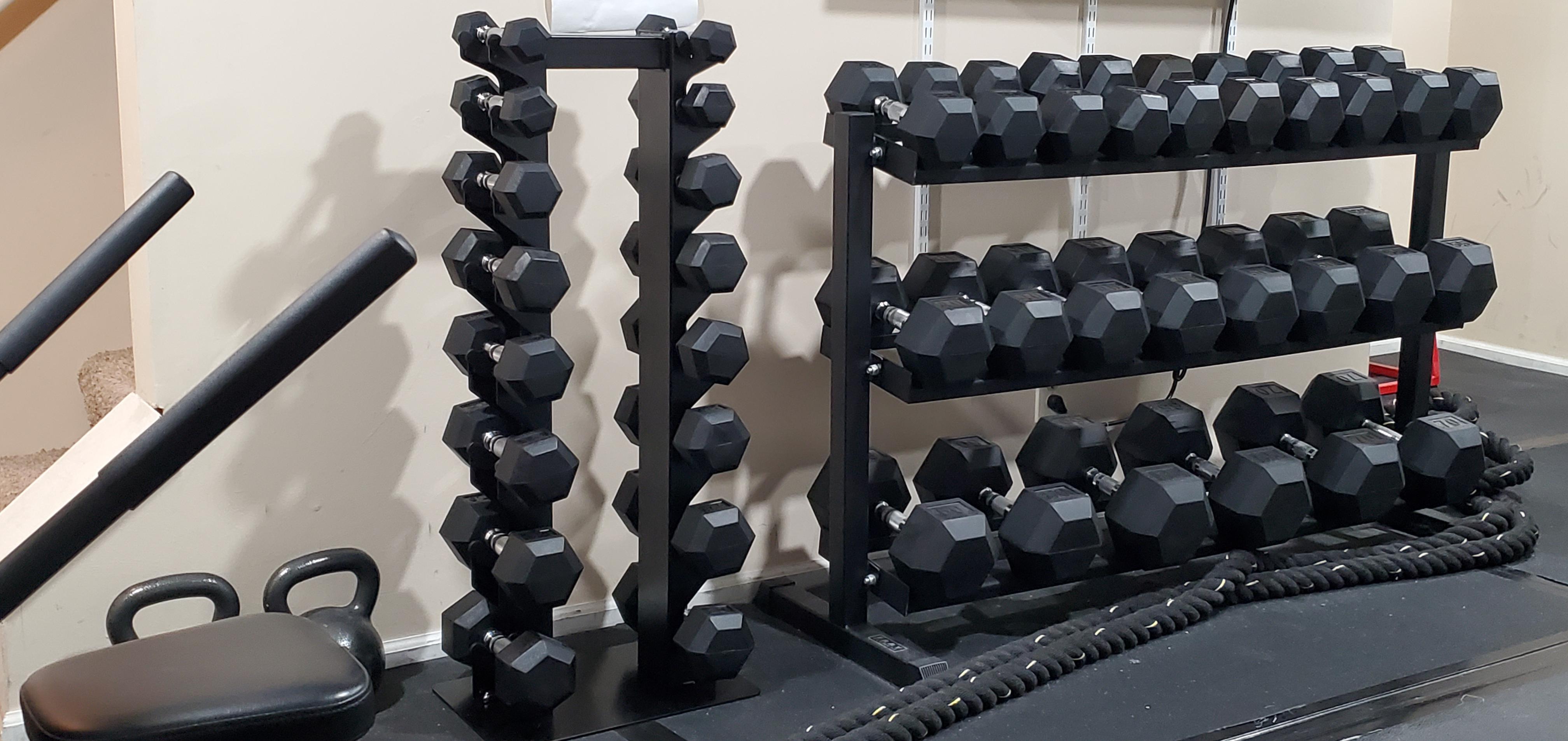 Picked up additional dumbbell rack for smaller dumbbells recently
