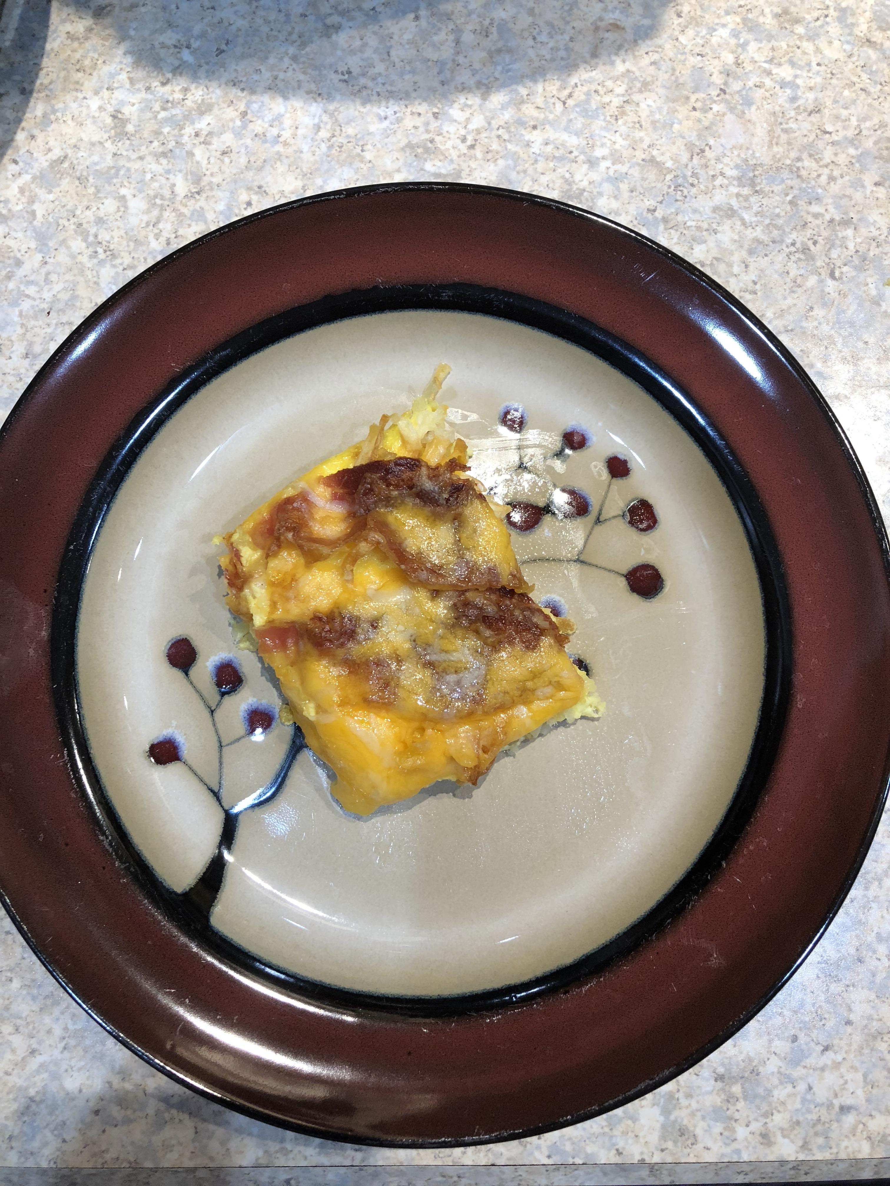 Ninja Foodi breakfast casserole! Recipe in comments ) r