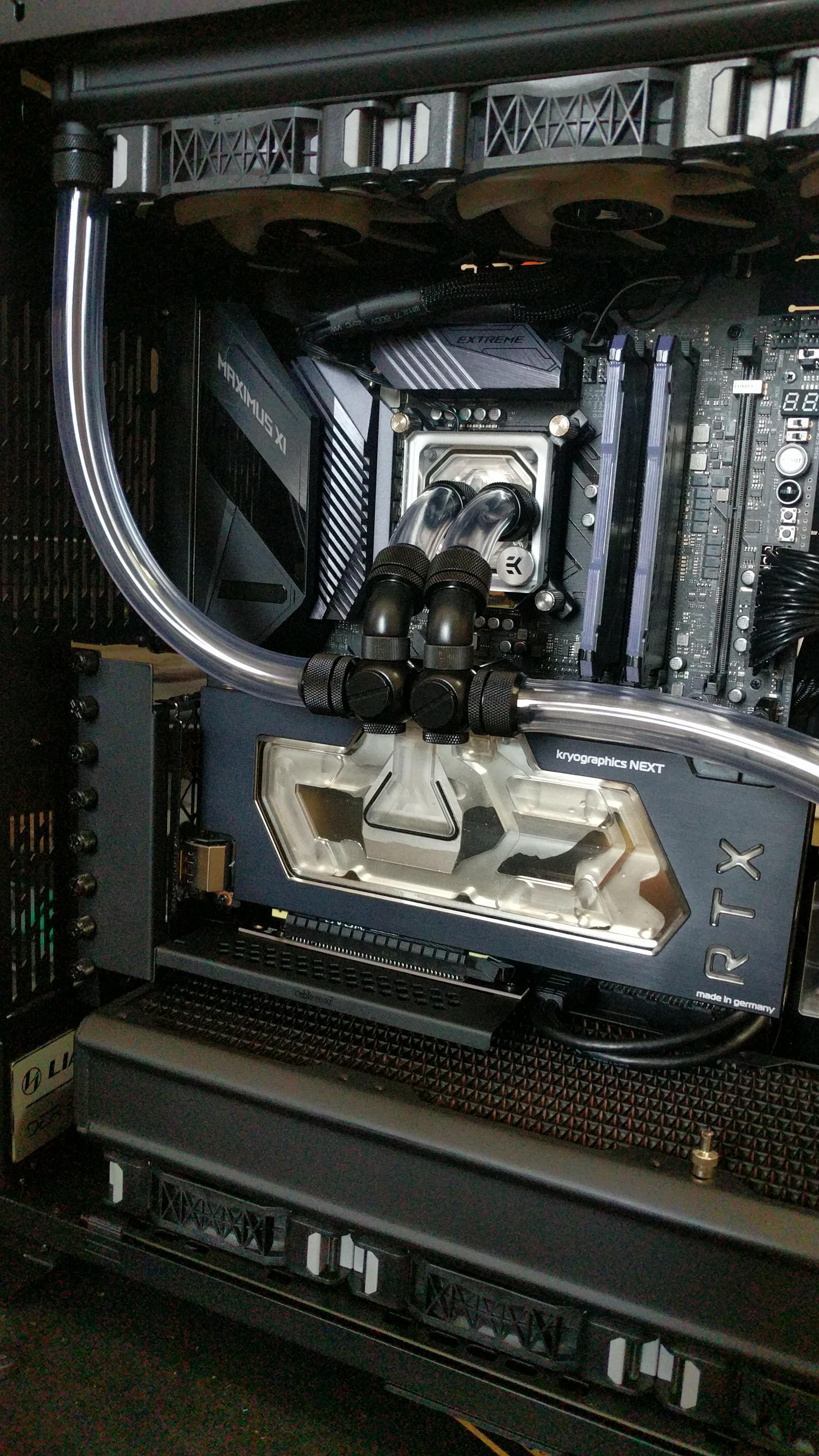 How long to leak test with EK air tester? r/watercooling