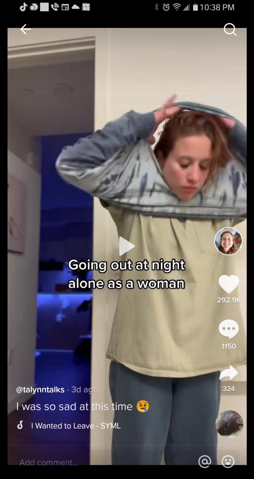Never has she dressed like this to go out at night !! TalynnGracee