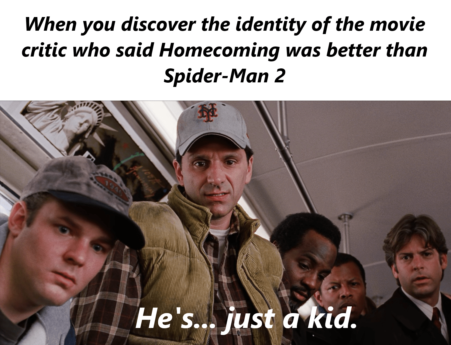 No older than my son. raimimemes