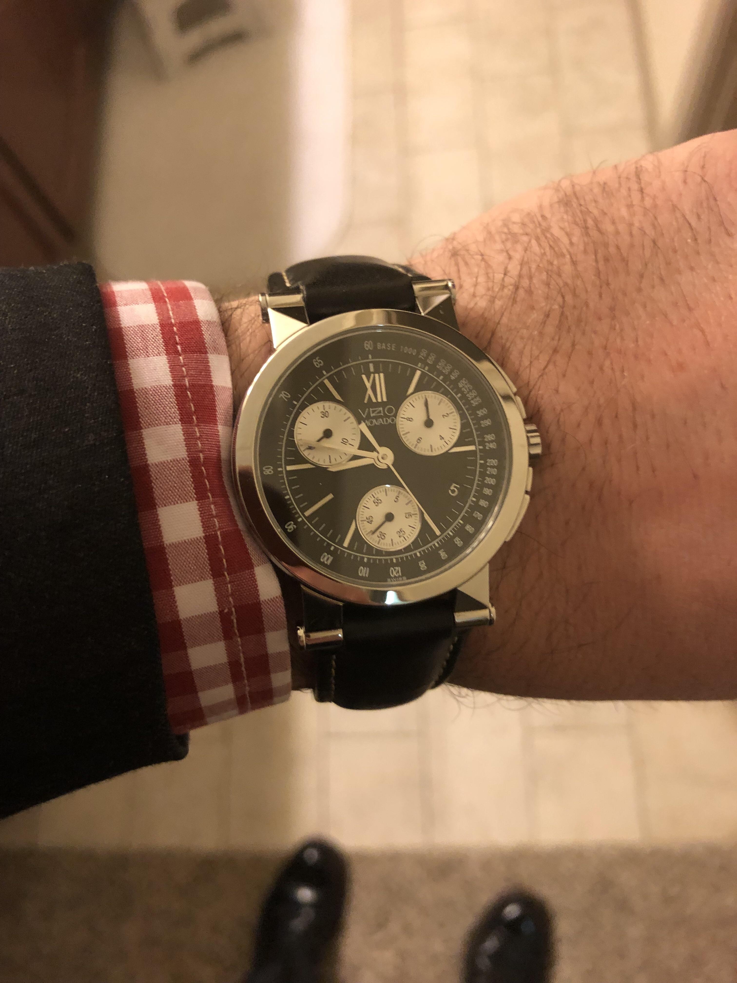 [Movado Vizio Chronograph] it’s nearly twenty years old, still looks