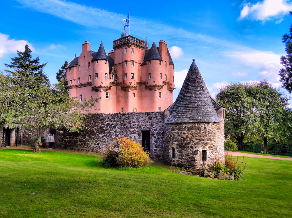 Craigievar Castle, Aberdeenshire, Scotland. A fine example of Scottish